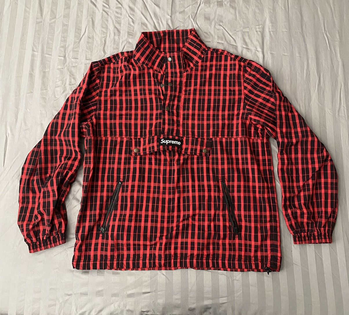 Supreme Supreme Nylon Plaid Pullover | Grailed