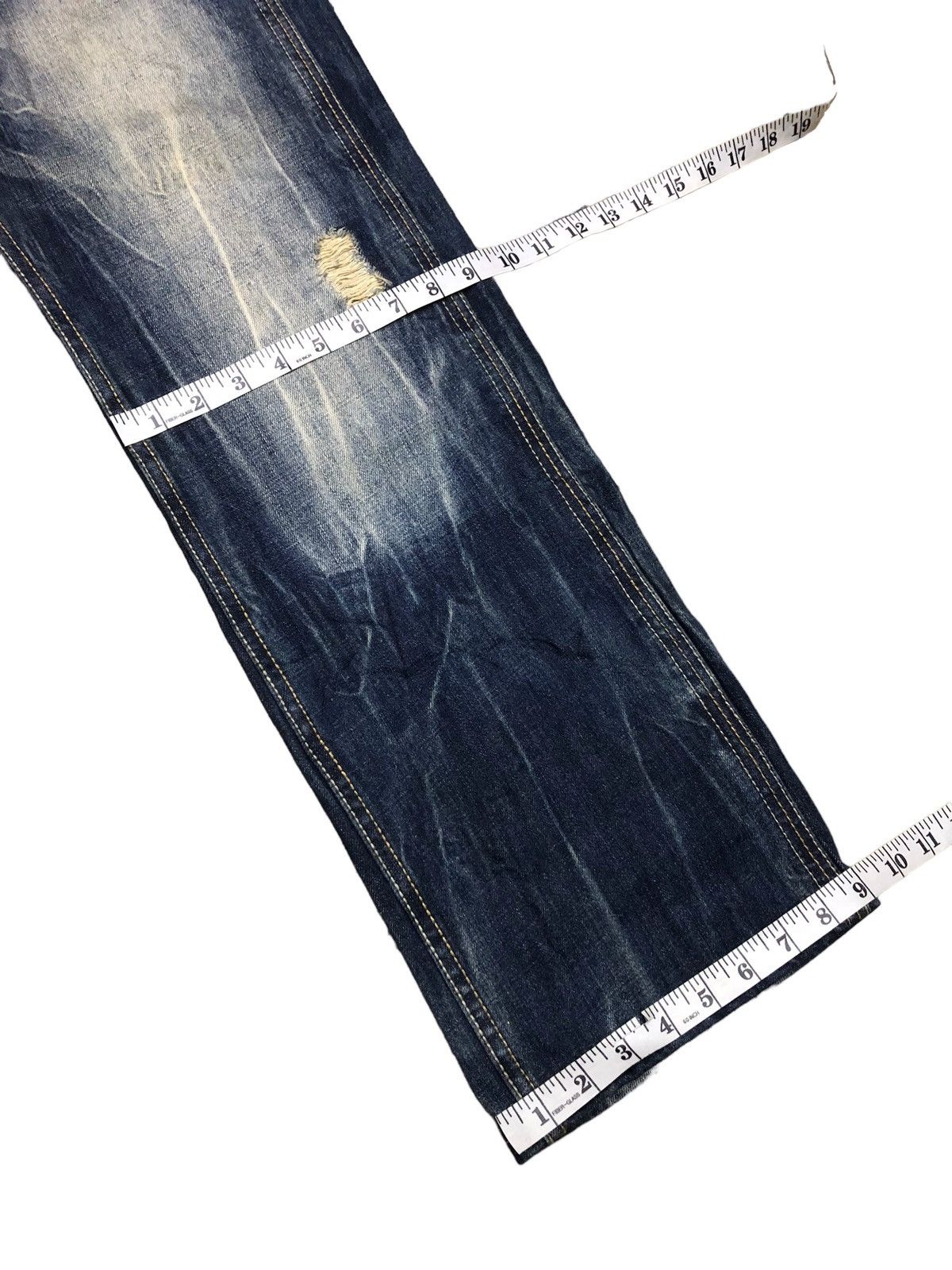 Other BUCKLE BACK WASHED BLUE DENIM BY BACK NUMBER Size US 34 / EU 50 - 9 Thumbnail