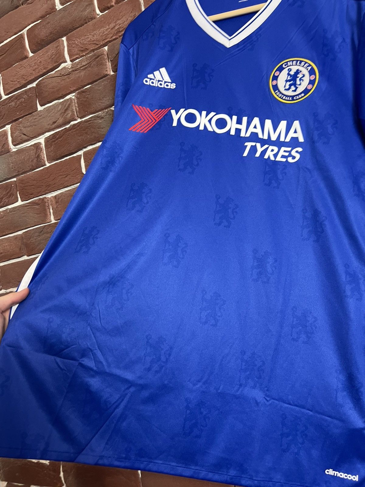Adidas Rare Vintage Adidas Chelsea Premier Y2K L Jersey Soccer Kit Size US XL / EU 56 / 4 - 4 Thumbnail
