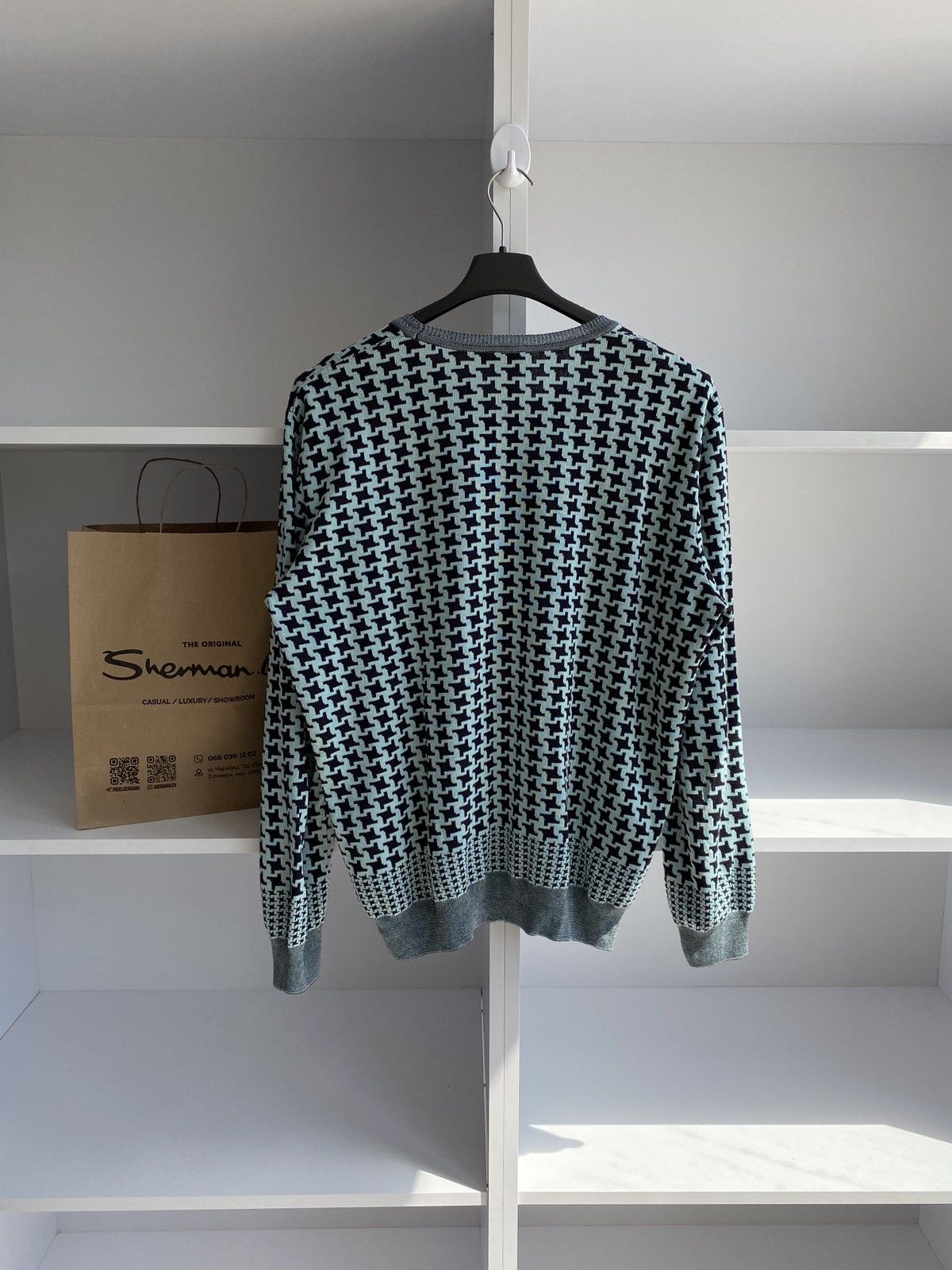 Paul Smith × Vintage PAUL SMITH Mens Sweatshirt Jumper Large Size US L / EU 52-54 / 3 - 4 Thumbnail