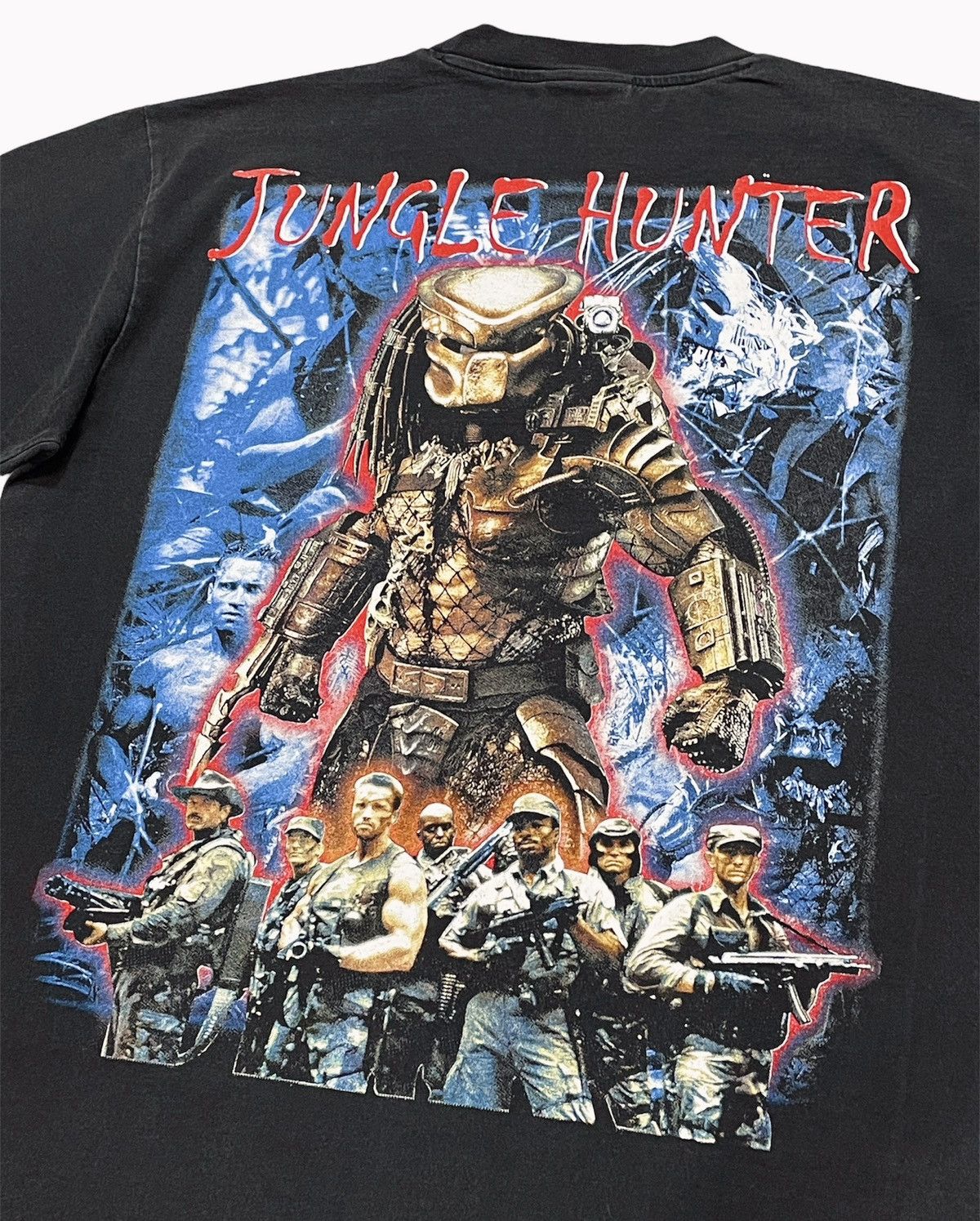 Expert Horror PREDATOR ARNOLD MOVIE MODERN BOOTLEG TEES T-SHIRT Size US L / EU 52-54 / 3 - 4 Thumbnail