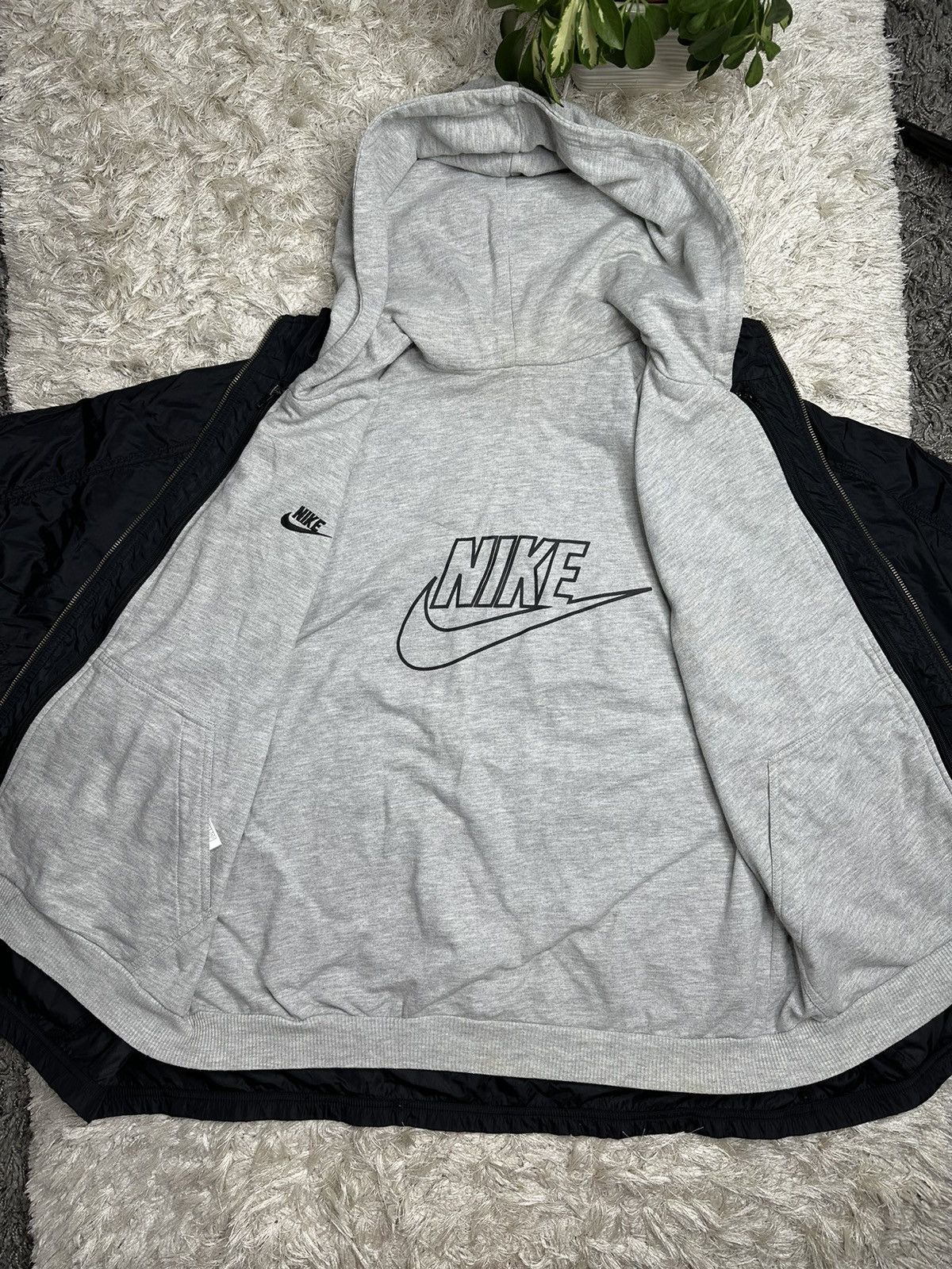 Nike Nike Jacket 3 in 1 Vintage StreetWear Y2K RARE Size US L / EU 52-54 / 3 - 4 Thumbnail