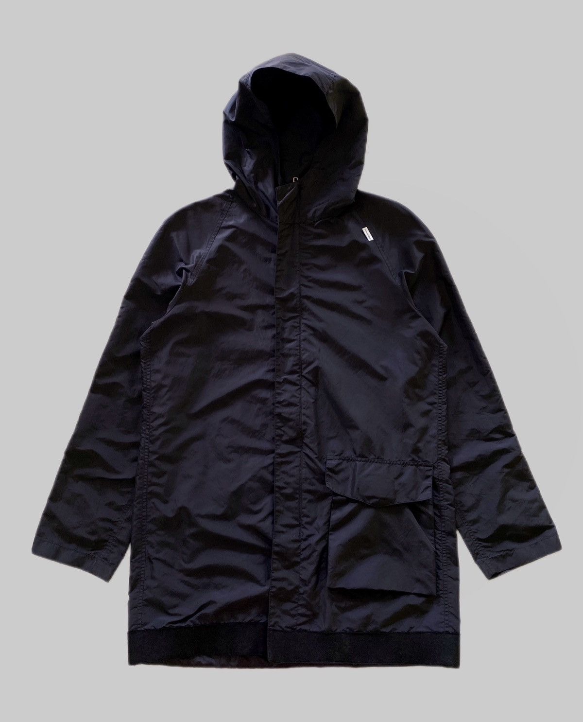 Issey Miyake I.S SunaoKuwahara Nylon Long Rain Coat Size US M / EU 48-50 / 2 - 1 Thumbnail