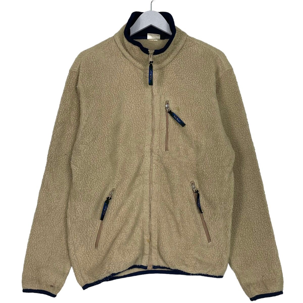 L.L. Bean × Other 💥Y2K LLBEAN DEEPILE FLEECE SWEATER ZIPPER JACKET Size US M / EU 48-50 / 2 - 1 Thumbnail