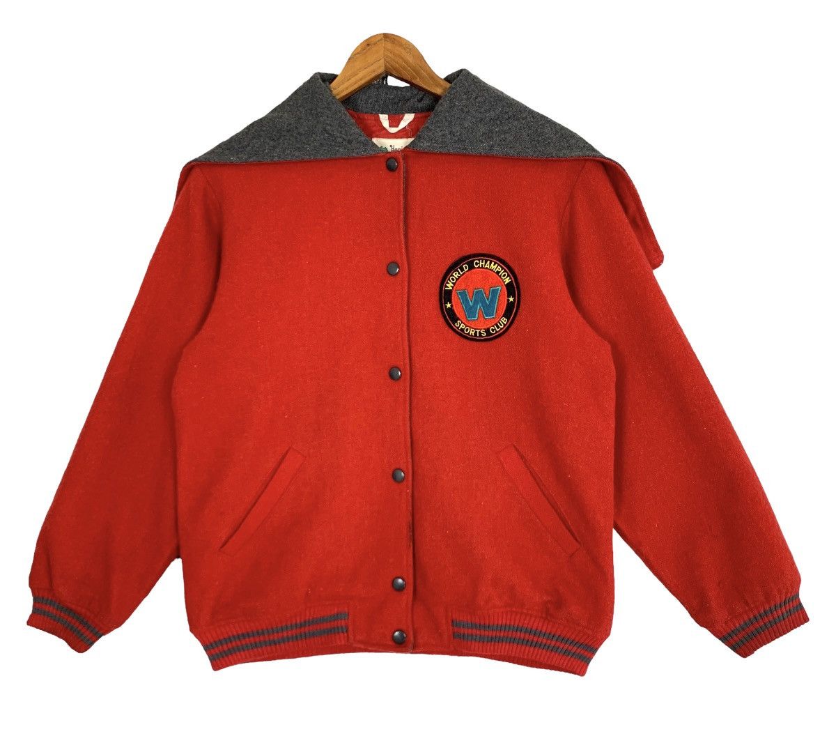 Sports Specialties Vintage Hani Hani Rolling60 Wool Varsity Jacket Hoodie Size US M / EU 48-50 / 2 - 2 Thumbnail