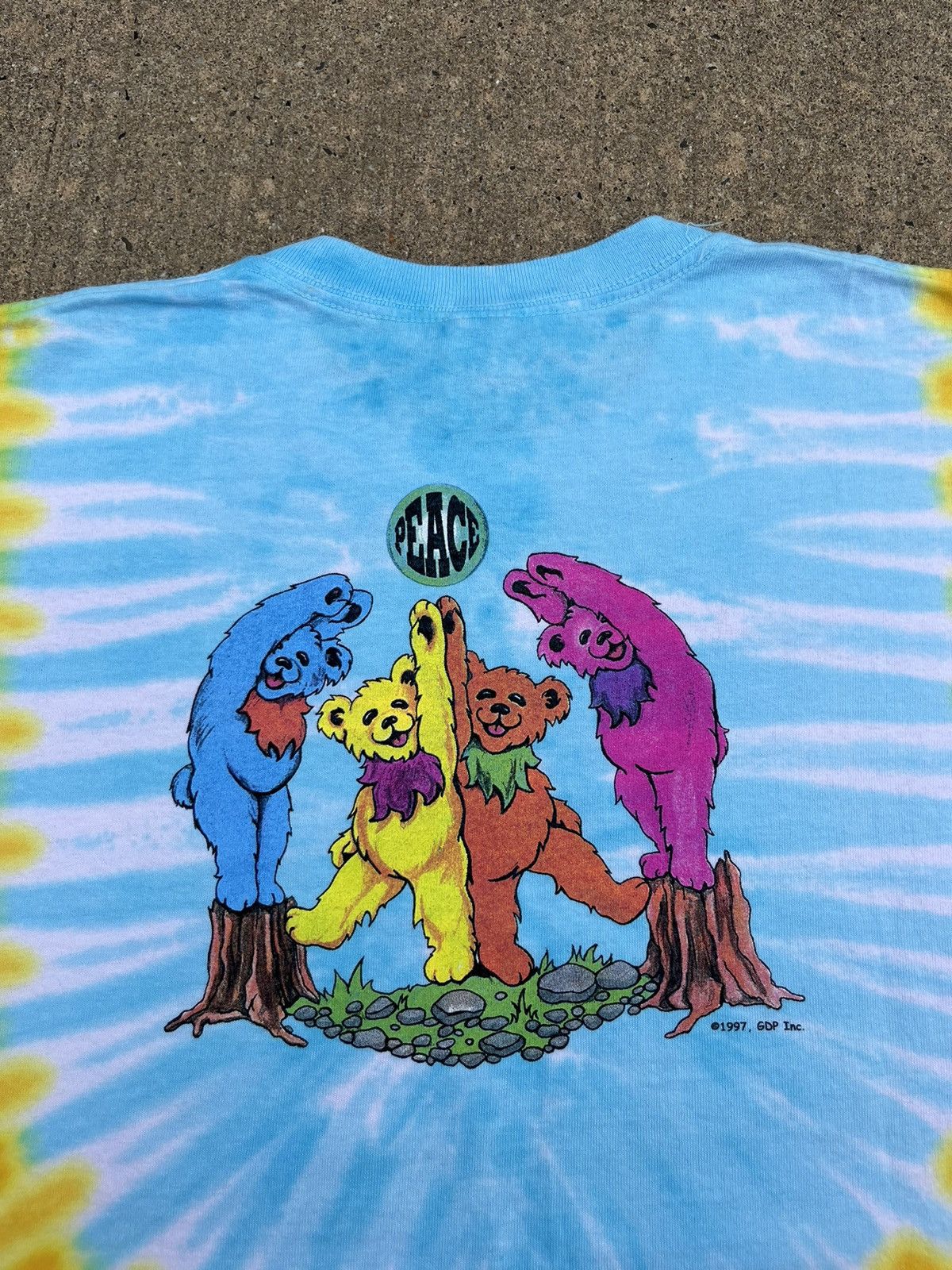 Band Tees © 1997 GRATEFUL DEAD “PEACE” TIE DYE T-SHIRT Size US S / EU 44-46 / 1 - 15 Thumbnail