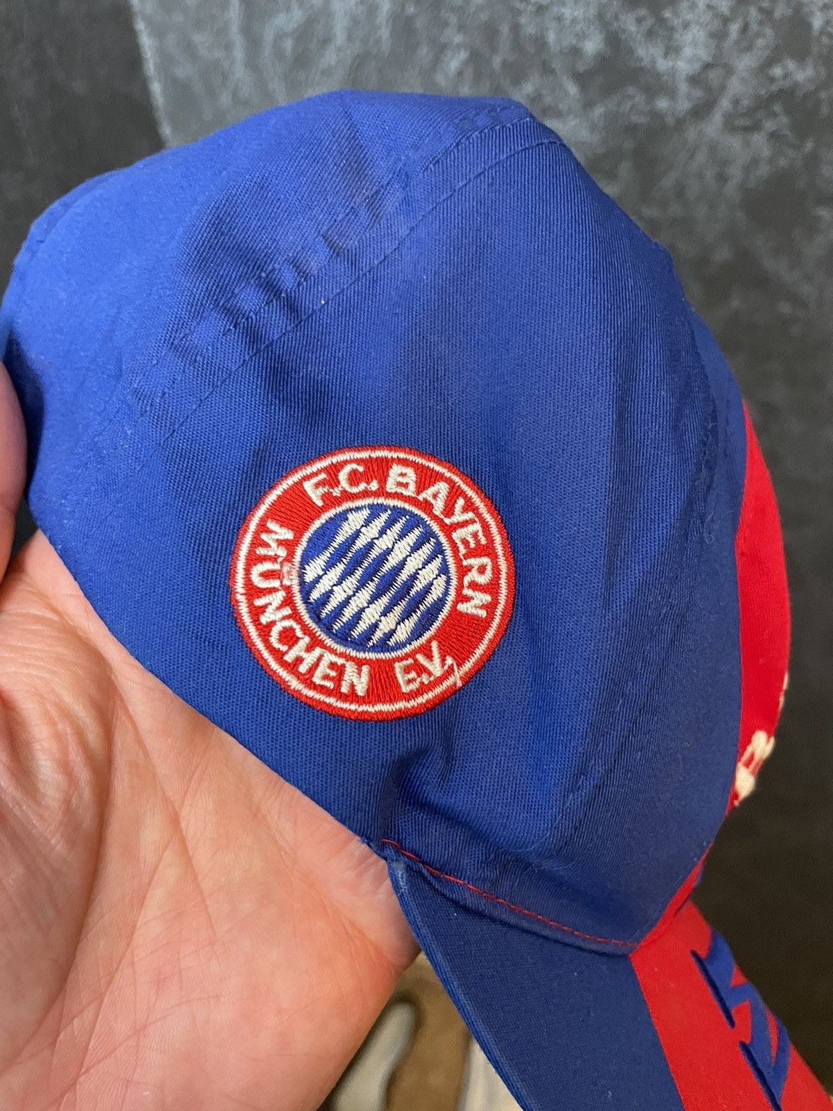 Nutmeg × Vintage Vintage 90s Bayern Munchen Nutmeg All Over Cap OS Size ONE SIZE - 4 Thumbnail