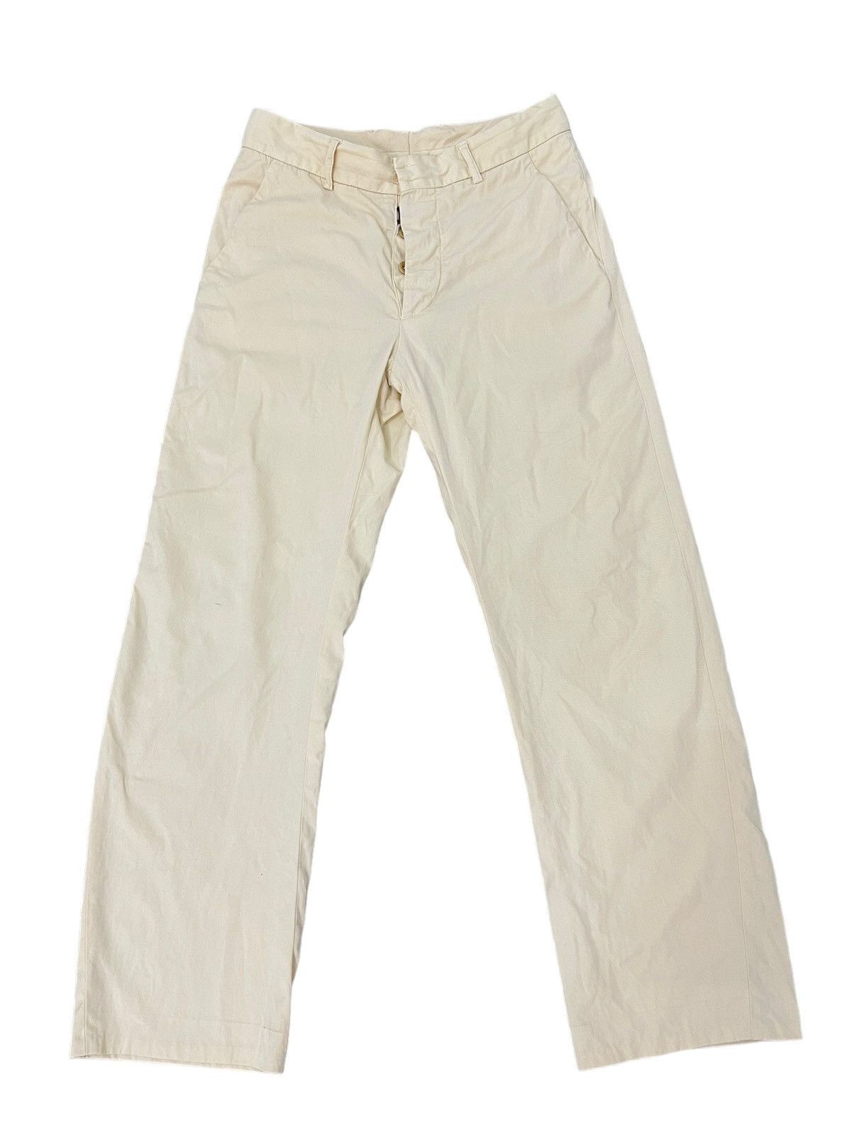 Maison Margiela Maison Margiela Beige Pant Regular Fit 6🟦0 Size US 29 - 2 Thumbnail