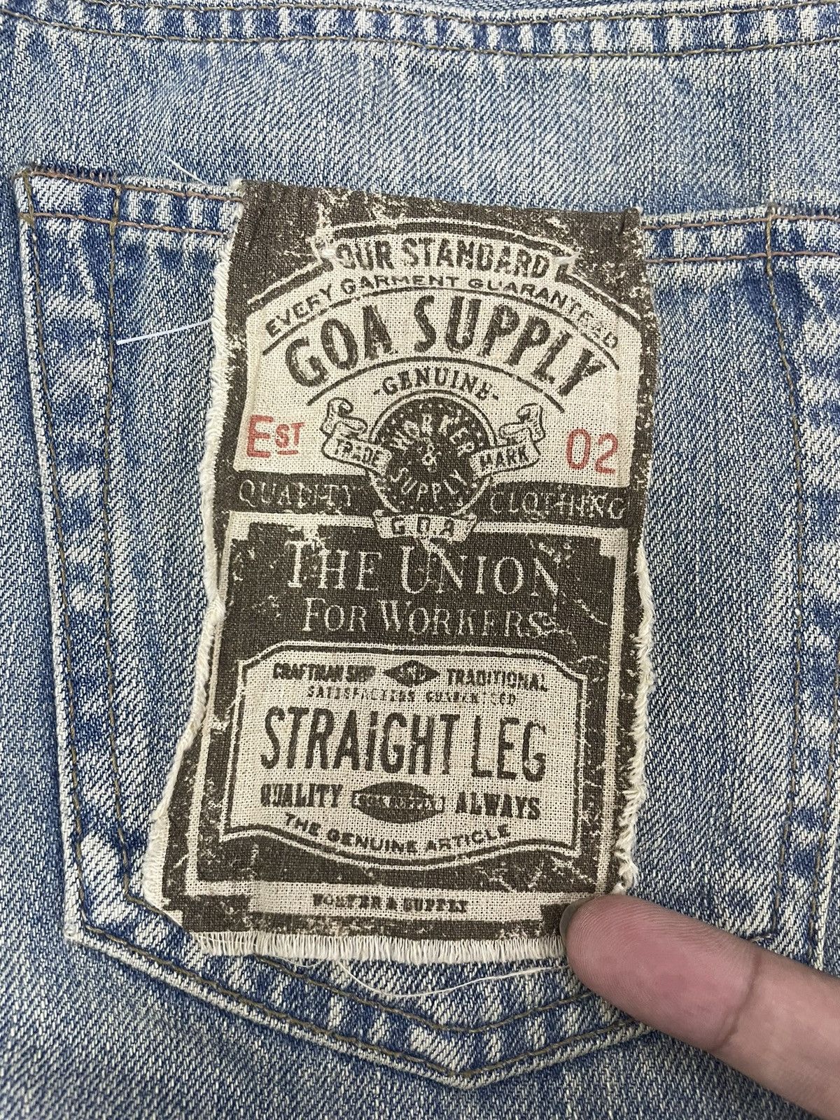 If Six Was Nine Goa Supply Selvedges Jeans Size US 32 / EU 48 - 10 Thumbnail