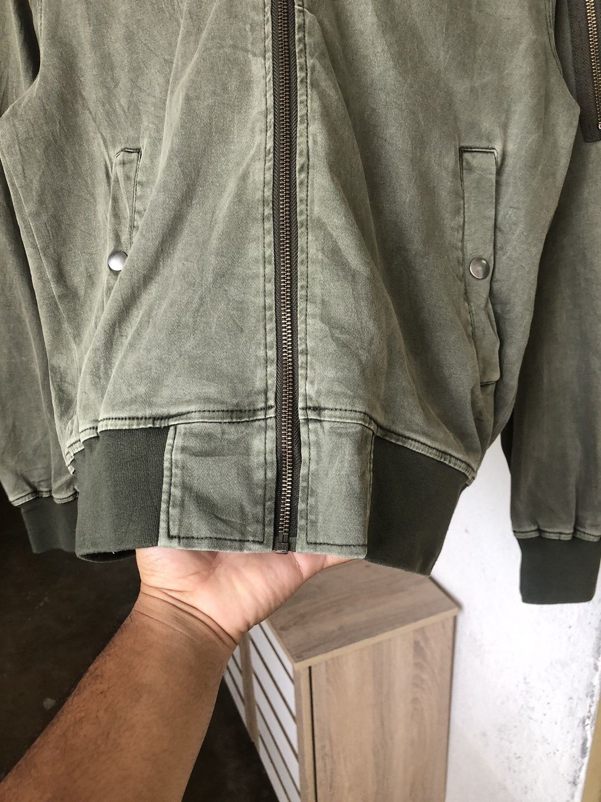 Japanese Brand Vintage Rag Machine Military Style Bomber Jacket Size US M / EU 48-50 / 2 - 9 Thumbnail