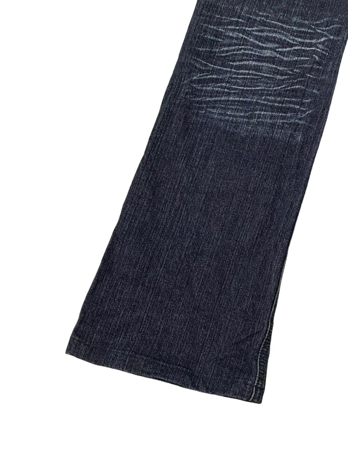 Japanese Brand Flare Jeans A.S.M Clawmark Stretch Boot Cut 5🟦8 Size US 29 - 14 Thumbnail