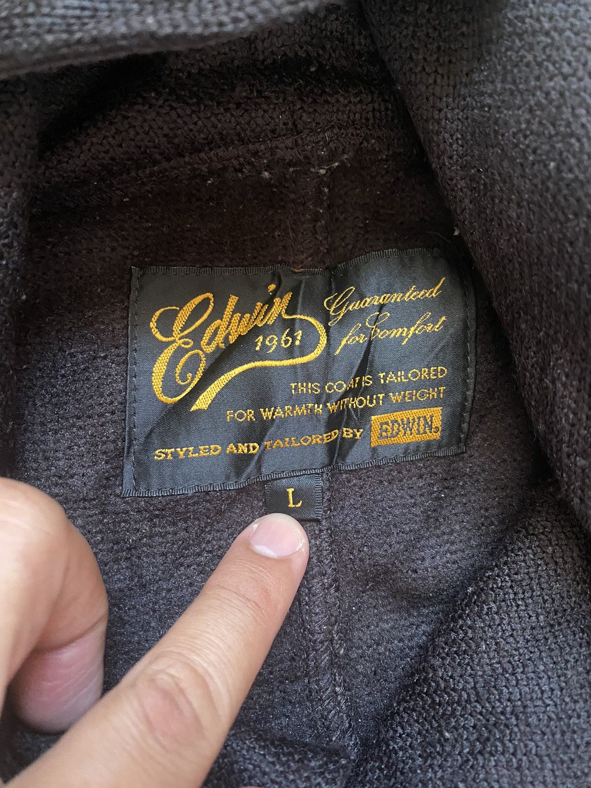Edwin EDWIN HOODIE Size US L / EU 52-54 / 3 - 10 Thumbnail