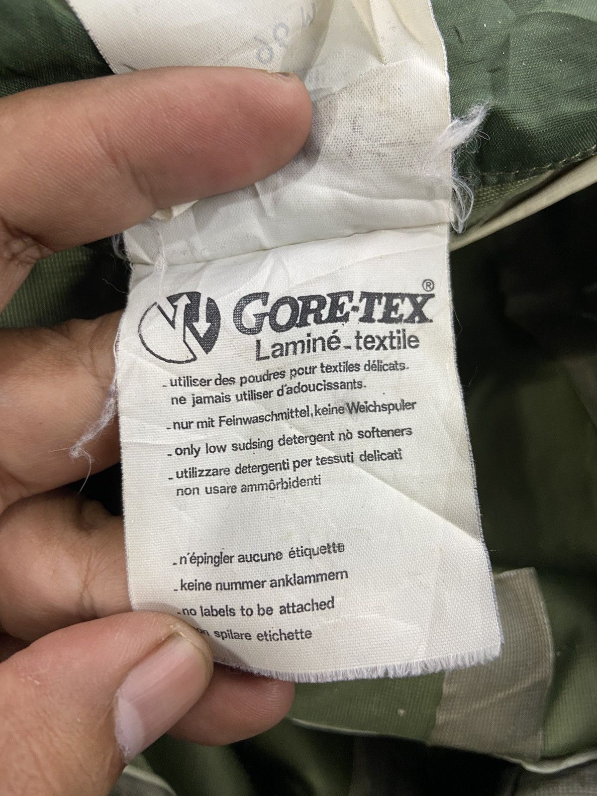 Other × Vintage Vintage 90s France Military Goretex Rare Jacket b Size US L / EU 52-54 / 3 - 17 Thumbnail