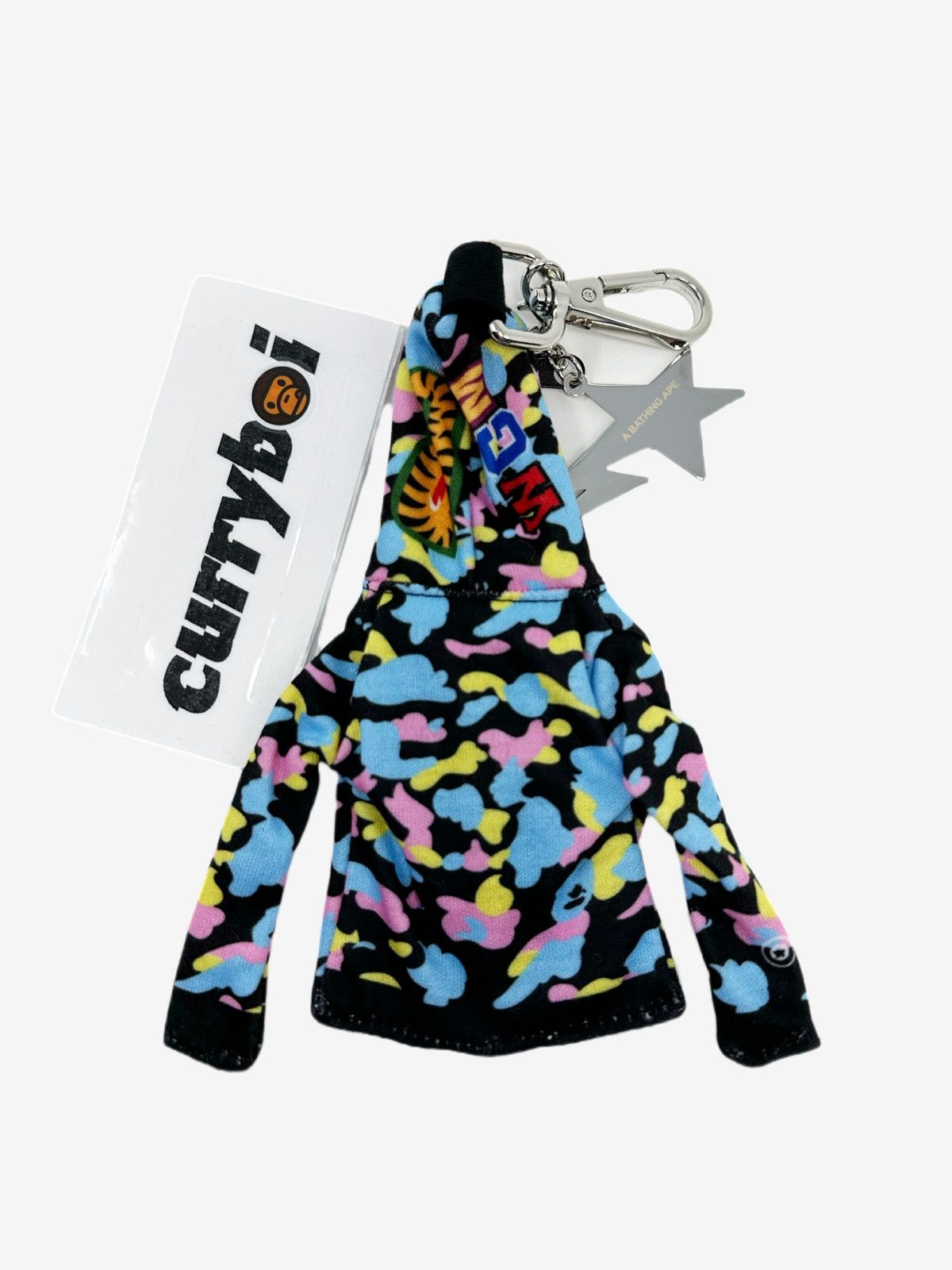 Bape BAPE Shark Full Zip Hoodie Keychain Black Size ONE SIZE - 6 Thumbnail