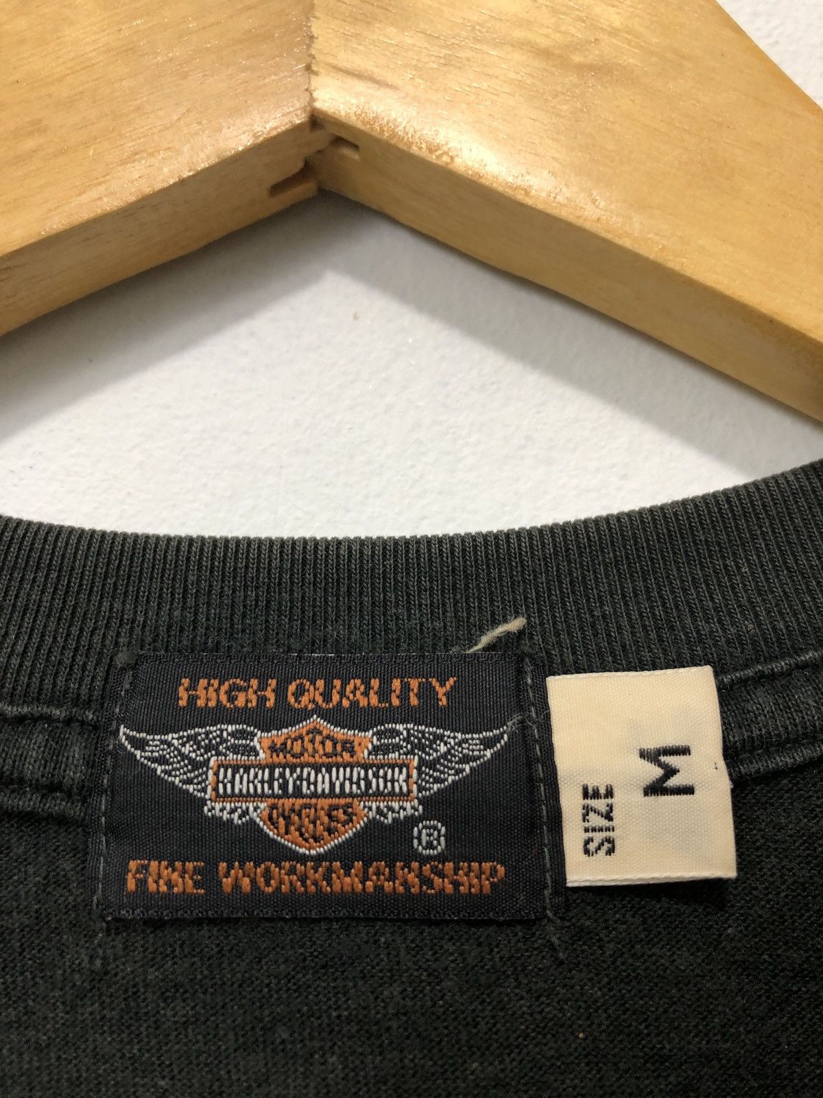 Harley Davidson × Vintage Vintage Harley Davidson Joe Leonard Oil Promo T-Shirt Size US M / EU 48-50 / 2 - 4 Thumbnail