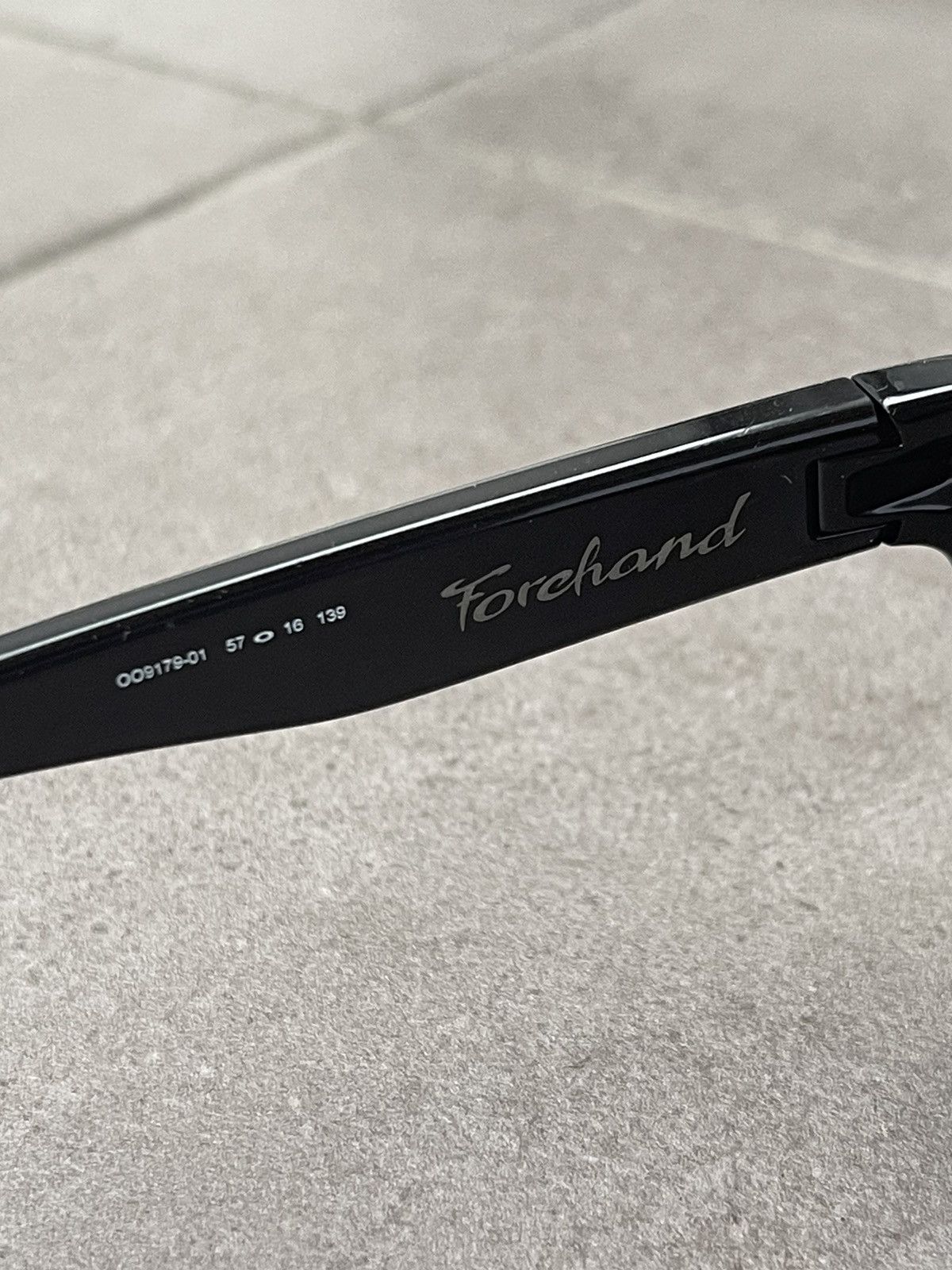 Oakley Oakley OO9179-01 "Forchand" Black Sunglasses Size ONE SIZE - 11 Thumbnail