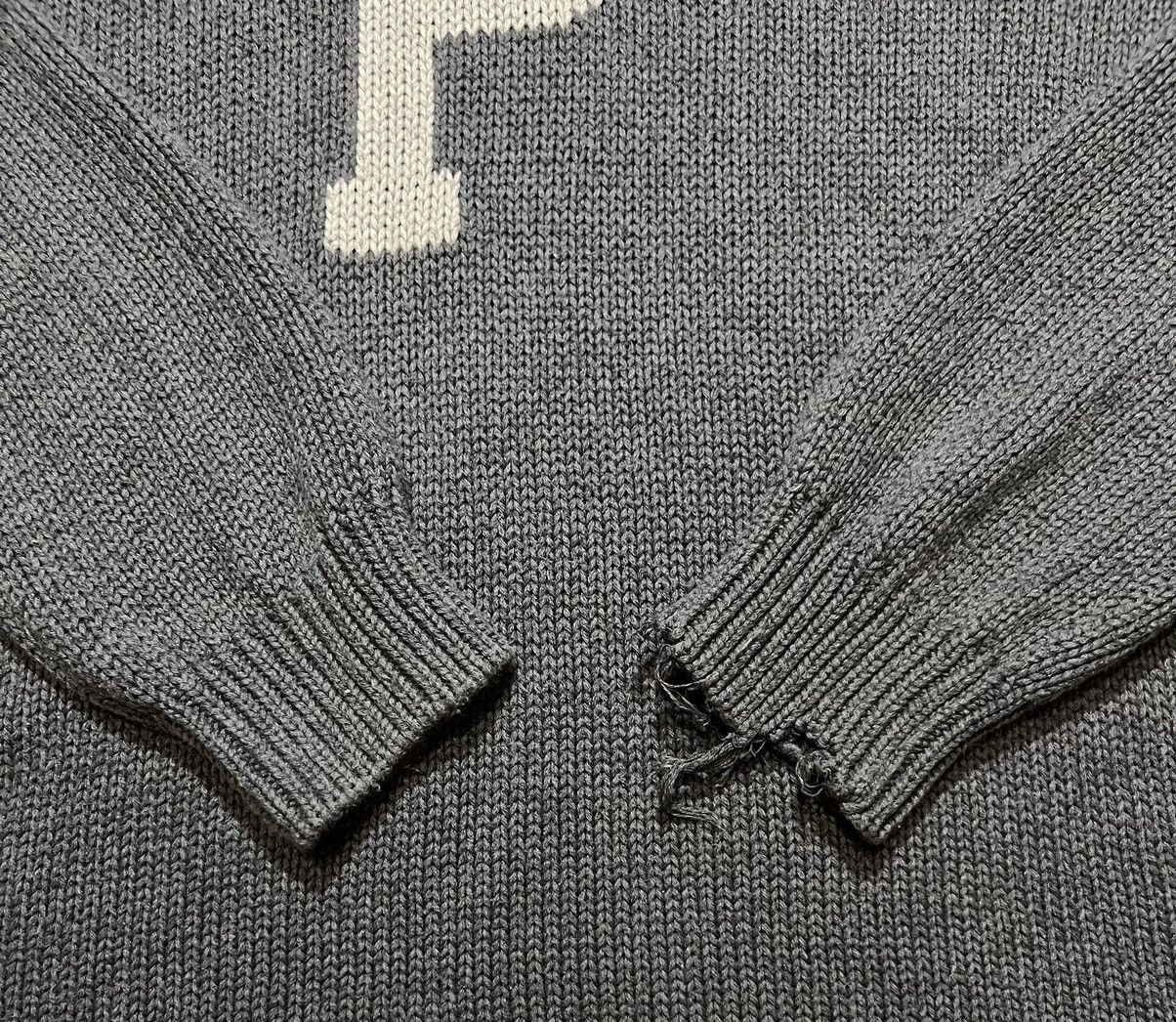 Polo Ralph Lauren Vintage 90s Polo Ralph Lauren Big P Logo Knitted Kanye Style Size US XL / EU 56 / 4 - 7 Thumbnail