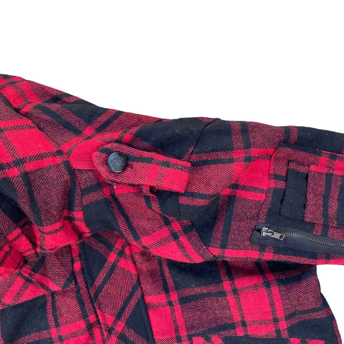 If Six Was Nine 🇯🇵 SUGGESTION TARTAN PUNK MULTIPOCKET WOOL JACKET Size US M / EU 48-50 / 2 - 7 Thumbnail