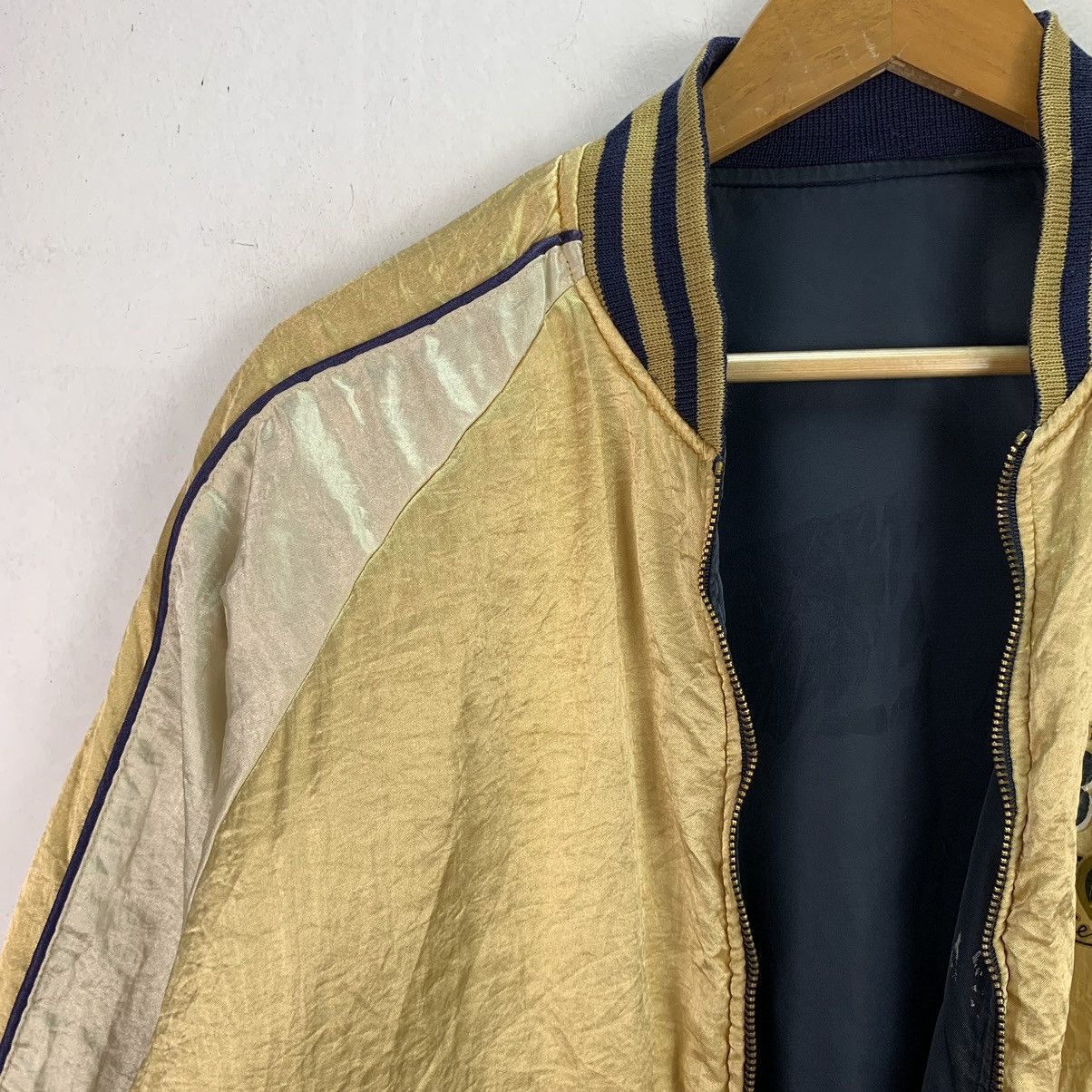 Japanese Brand × Vintage Suntory boss coffe reversible jacket Size US L / EU 52-54 / 3 - 4 Thumbnail