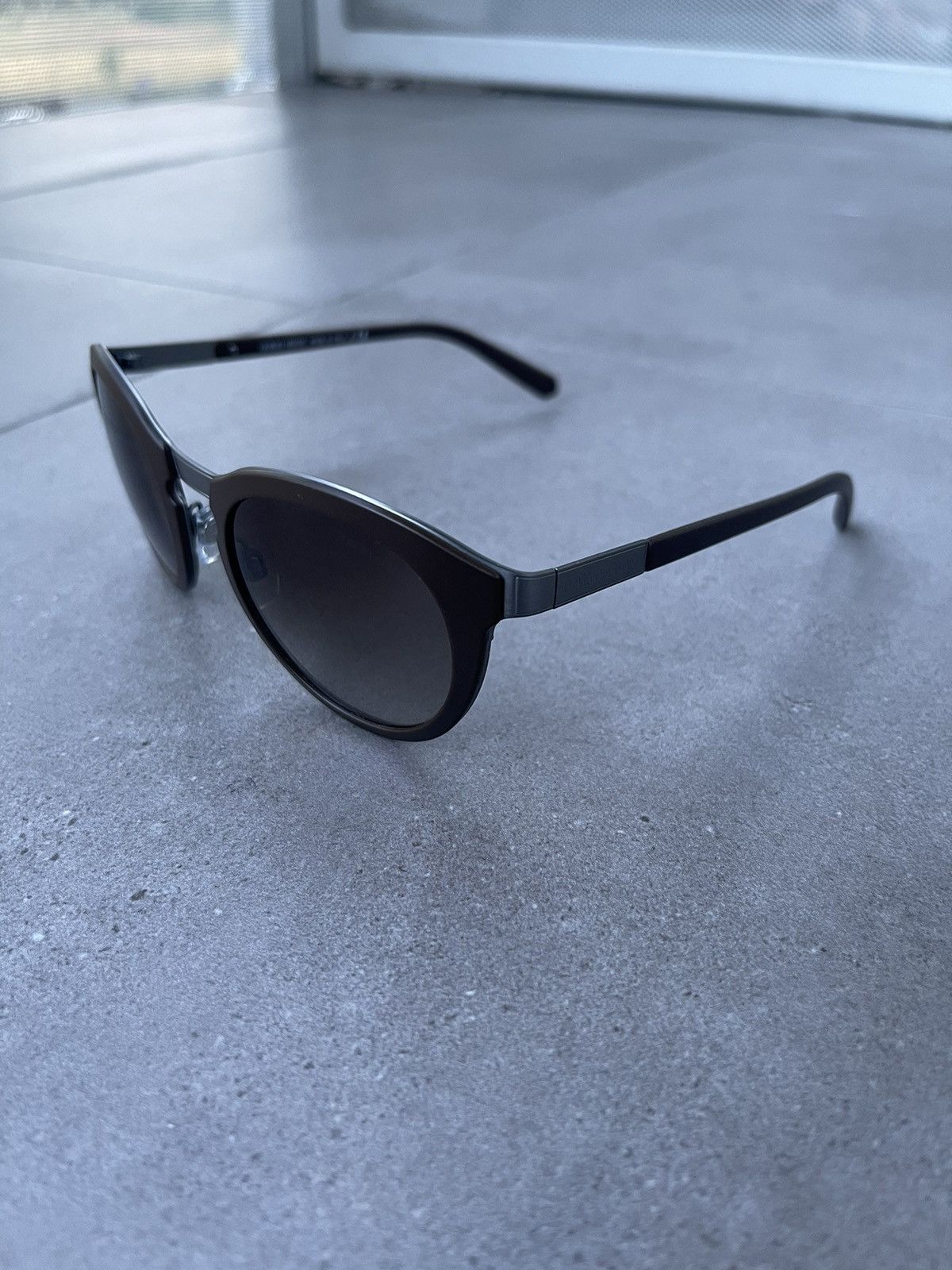 Armani Giorgio Armani AR6009 3032/8E Brown Silver Sunglasses Size ONE SIZE - 5 Thumbnail