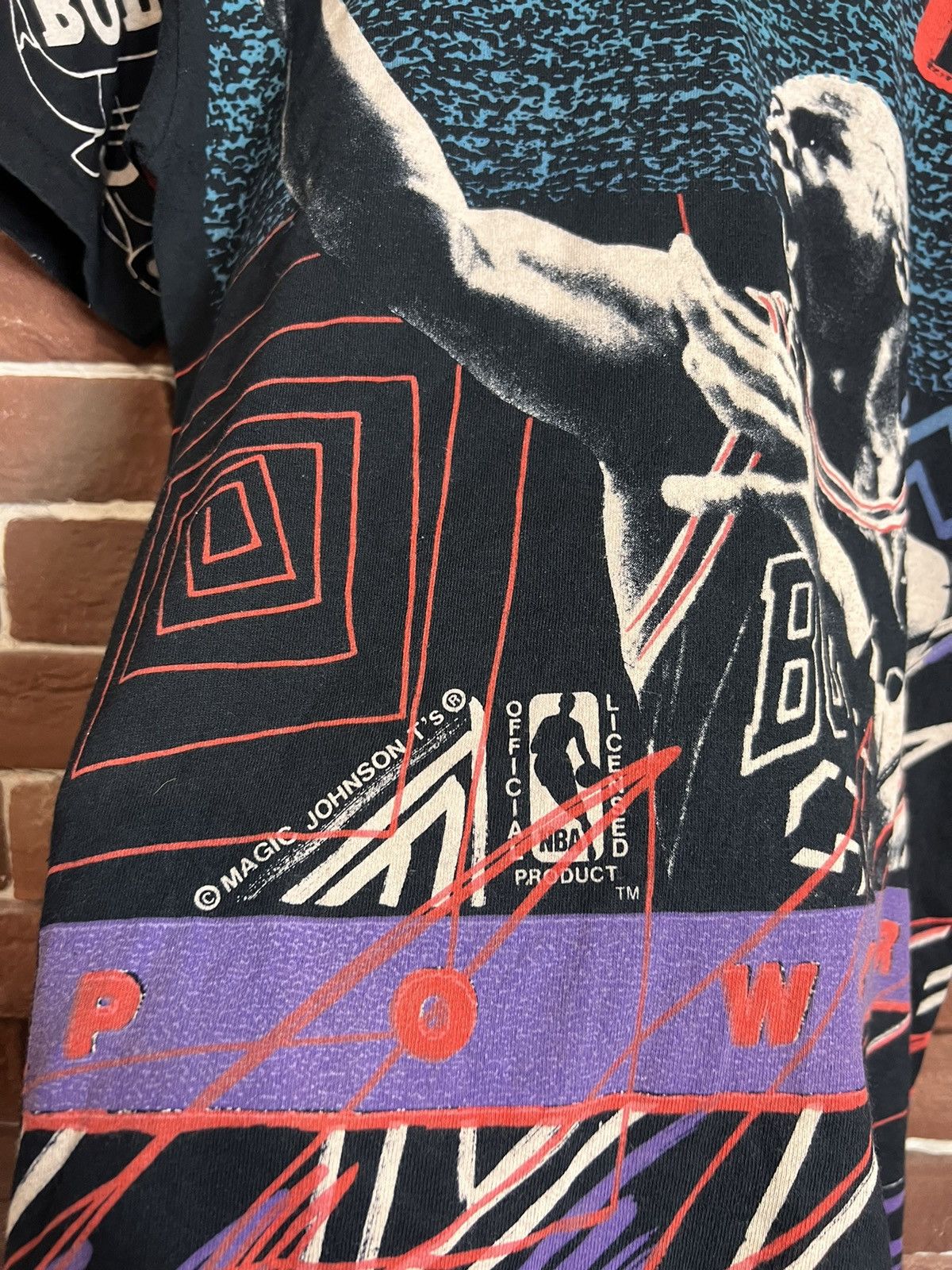 NBA Vintage 90s Magic Michael Jordan Chicago Bulls AOP NBA Tee Size US L / EU 52-54 / 3 - 6 Thumbnail