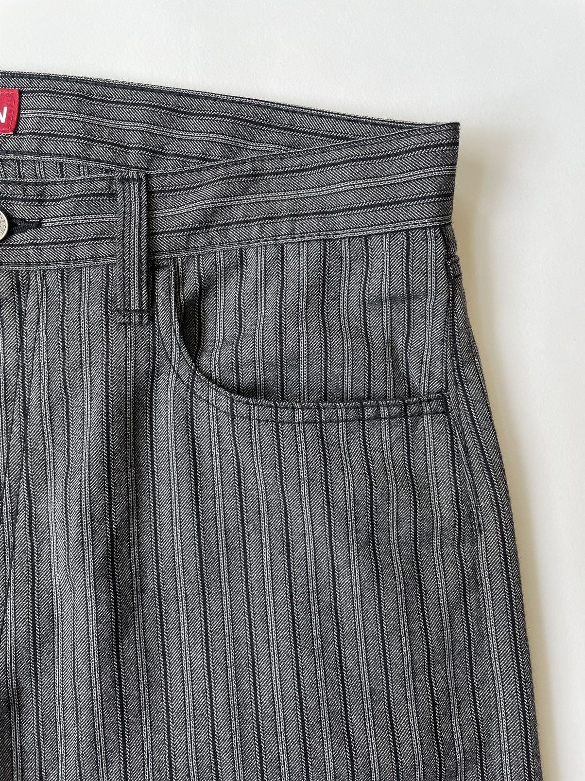 Comme des Garcons A/W 05 Striped Wool Trousers Size US 36 / EU 52 - 6 Thumbnail