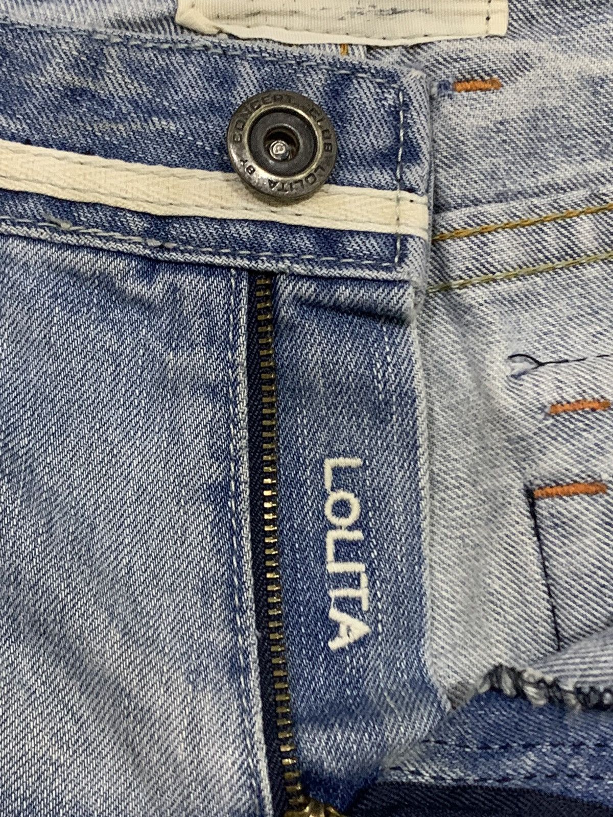 If Six Was Nine × Japanese Brand Vintage Yoshitomo Nara Lolita Japan Distressed Jean Size US 32 / EU 48 - 4 Thumbnail