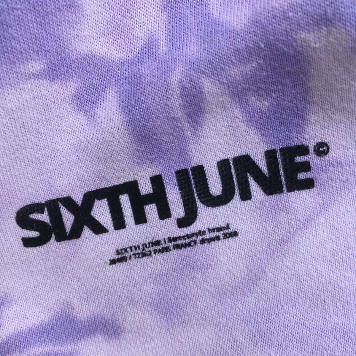Designer × Sixth June Paris × Vintage 2008 SIXTH JUNE TIE DYE SHORTS Size US 32 / EU 48 - 3 Thumbnail