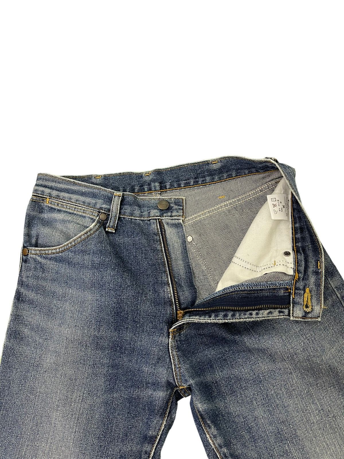 Japanese Brand Flare Jeans Vtg Wrangler Japan Distress Bell Bottom 6🟦0 Size US 30 / EU 46 - 9 Thumbnail