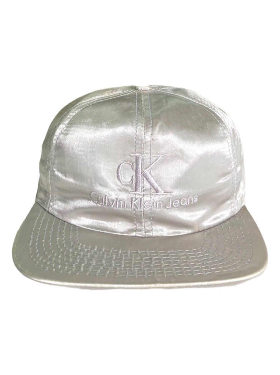 90’s CK Logo Embroidered Nylon Snapback(US Made)