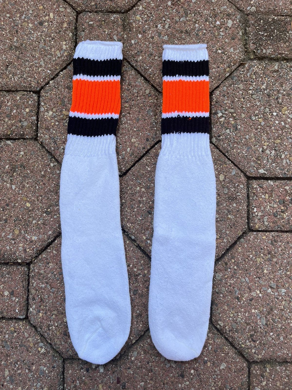 Vintage Vintage 1970s 1960s Tube Socks Made in the USA Size ONE SIZE - 1 Thumbnail