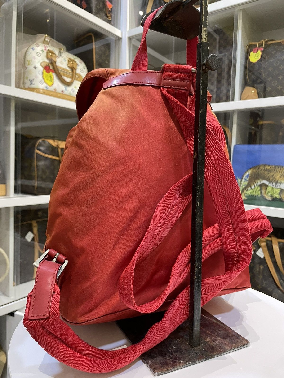 Prada AUTHENTIC PRADA NYLON BACKPACK -1861 Size ONE SIZE - 6 Thumbnail