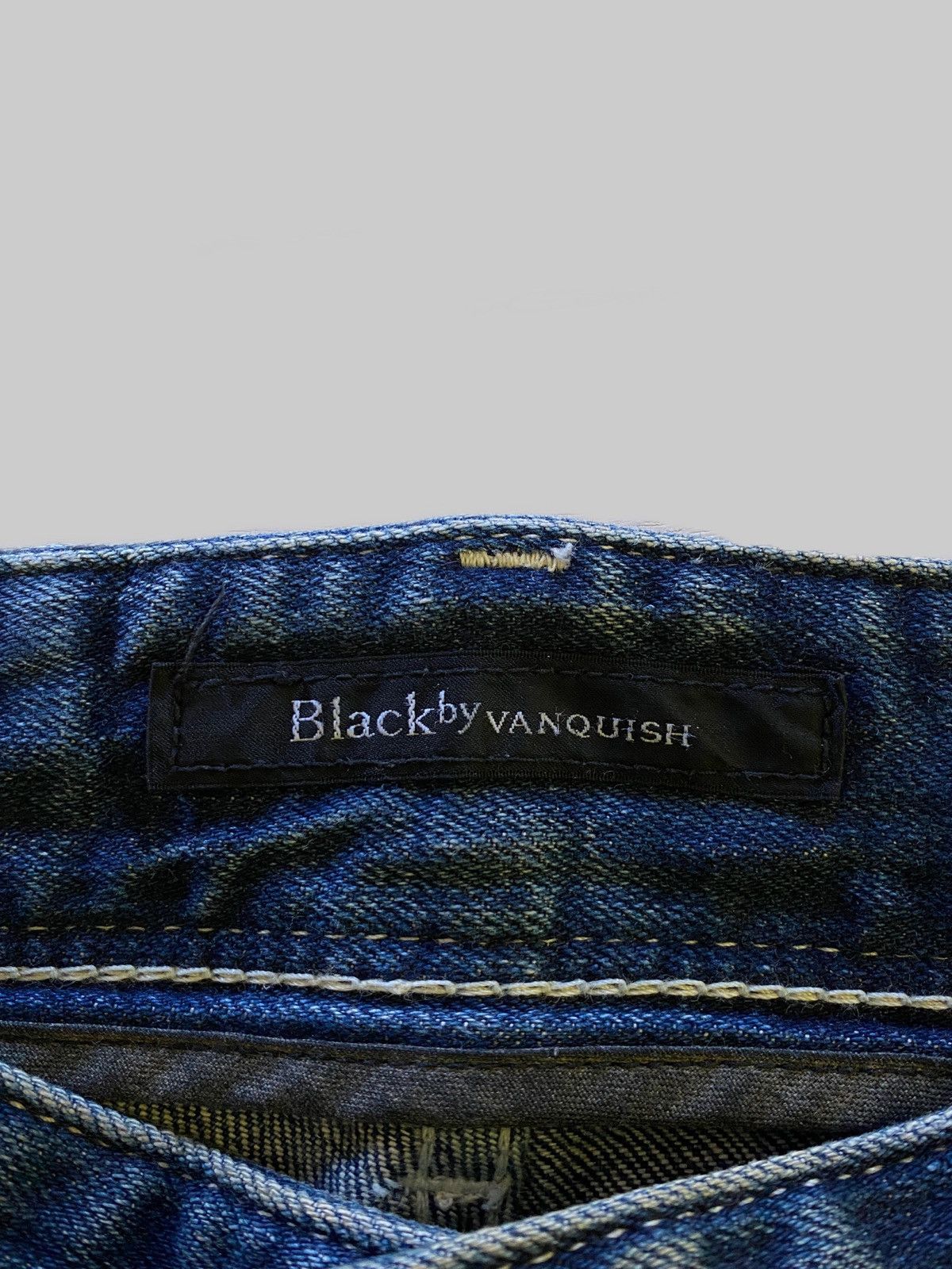 Japanese Brand × Vanquish Vintage Black by Vanquish Faded Denim - Kapital Size US 32 / EU 48 - 2 Thumbnail