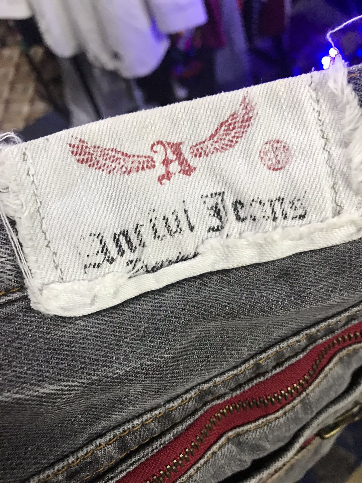 Hysteric Glamour Flare jeans Japanese brand distressed Size US 32 / EU 48 - 5 Thumbnail