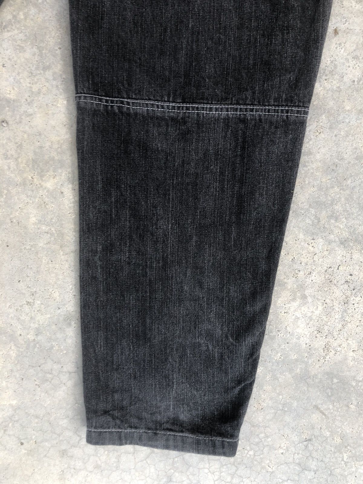 Hobo Japanese Hobo Embroidered Jeans Baggy Jean Hip Hop Size US 33 - 7 Thumbnail