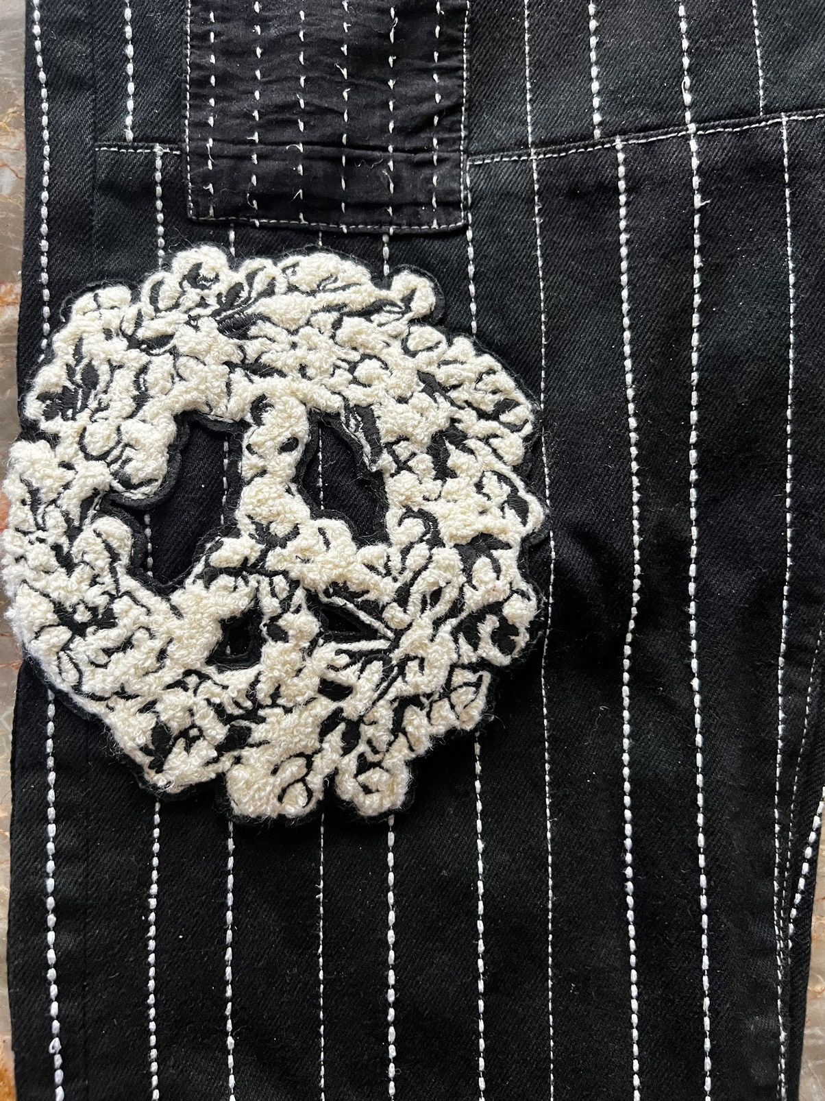 DENIM TEARS × Levi's Denim Tears Levi’s Patchwork 501 Denim Size US 34 / EU 50 - 5 Thumbnail