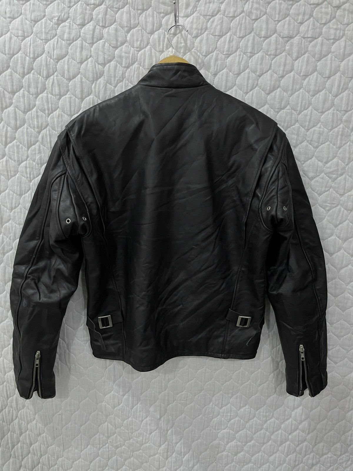 Genuine Leather (Uuuu). VINTAGE LEATHER RIDER JACKET Size US S / EU 44-46 / 1 - 4 Thumbnail
