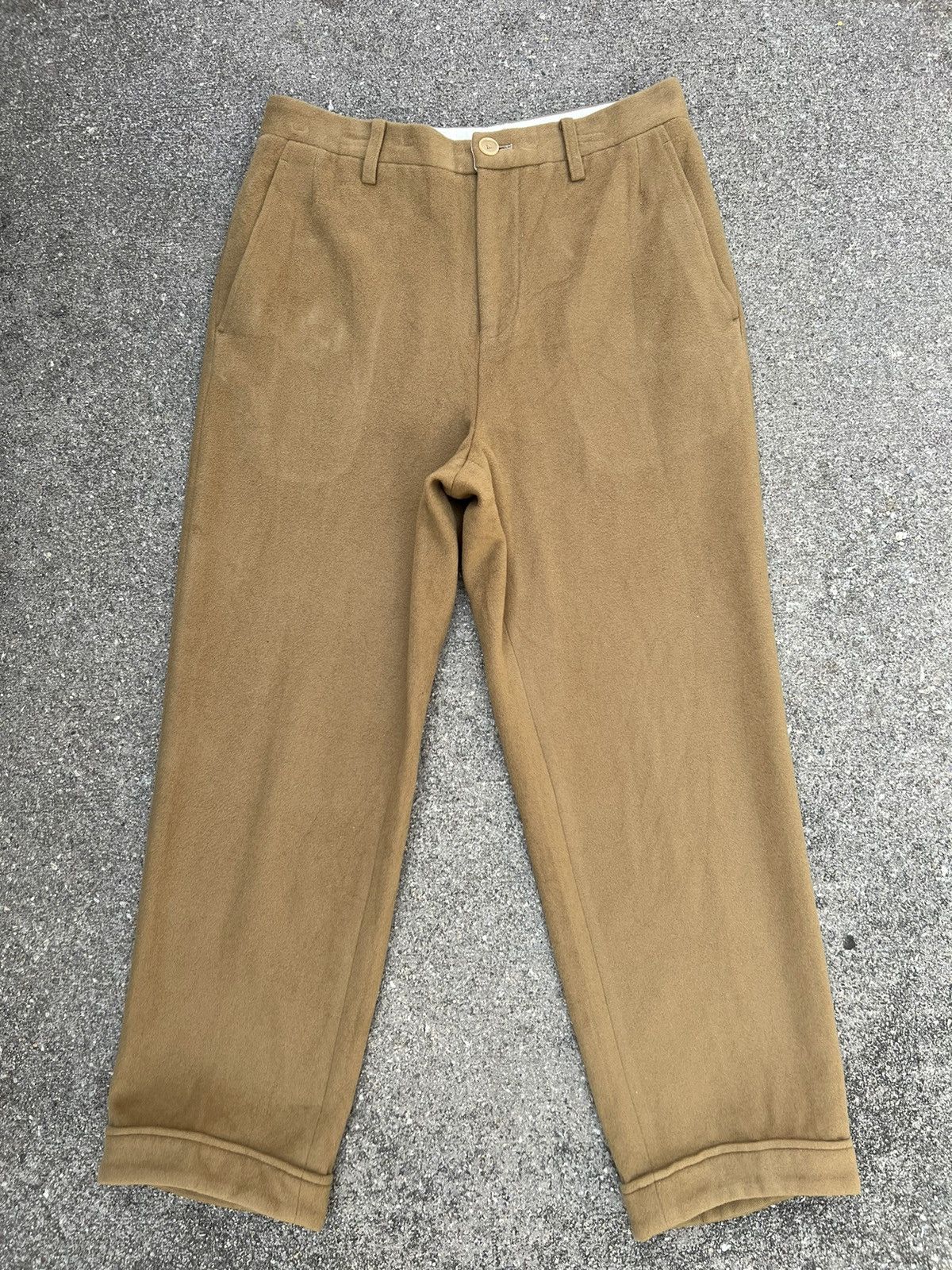 DIGAWEL DIGAWEL Japan Wool Chinos Cropped Trouser Pant Size US 30 / EU 46 - 16 Thumbnail