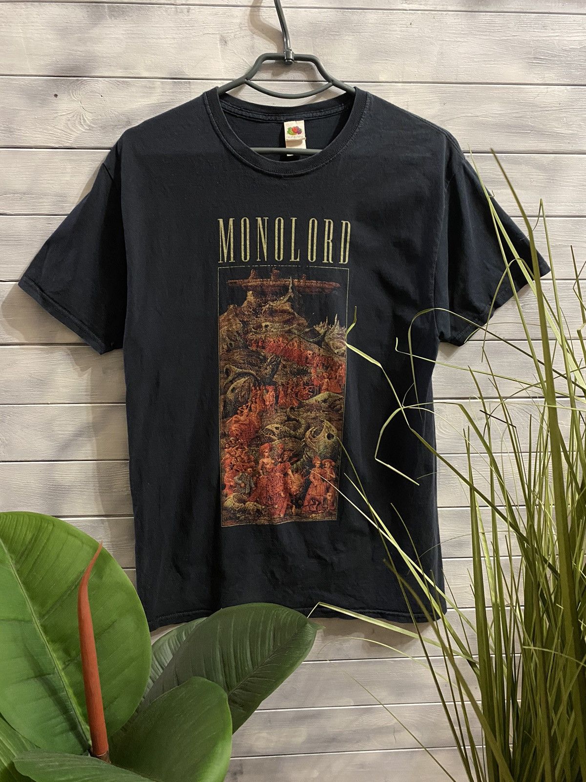 Band Tees Rare Vintage T-Shirt MONOLORD RELIGION. Y2K style. Size US M / EU 48-50 / 2 - 1 Thumbnail
