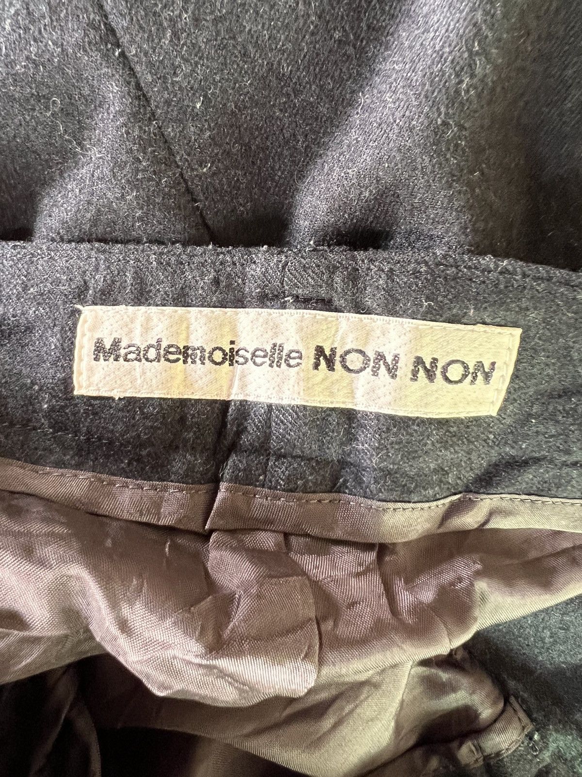 Mademoiselle Non Non Mademoiselle Non Non Wool Pant Size US 30 / EU 46 - 6 Thumbnail