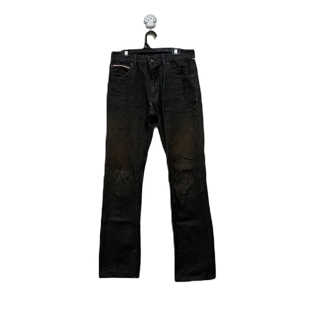 If Six Was Nine Super Nuts leather pocket jeans denim rare Size US 28 / EU 44 - 4 Thumbnail
