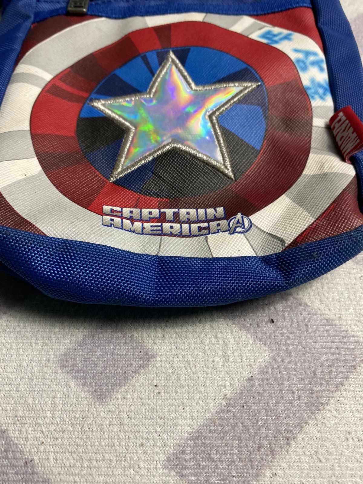 Marvel Comics × Vintage Vintage Marvel Comics Captain America y2k Avengers Size ONE SIZE - 9 Thumbnail