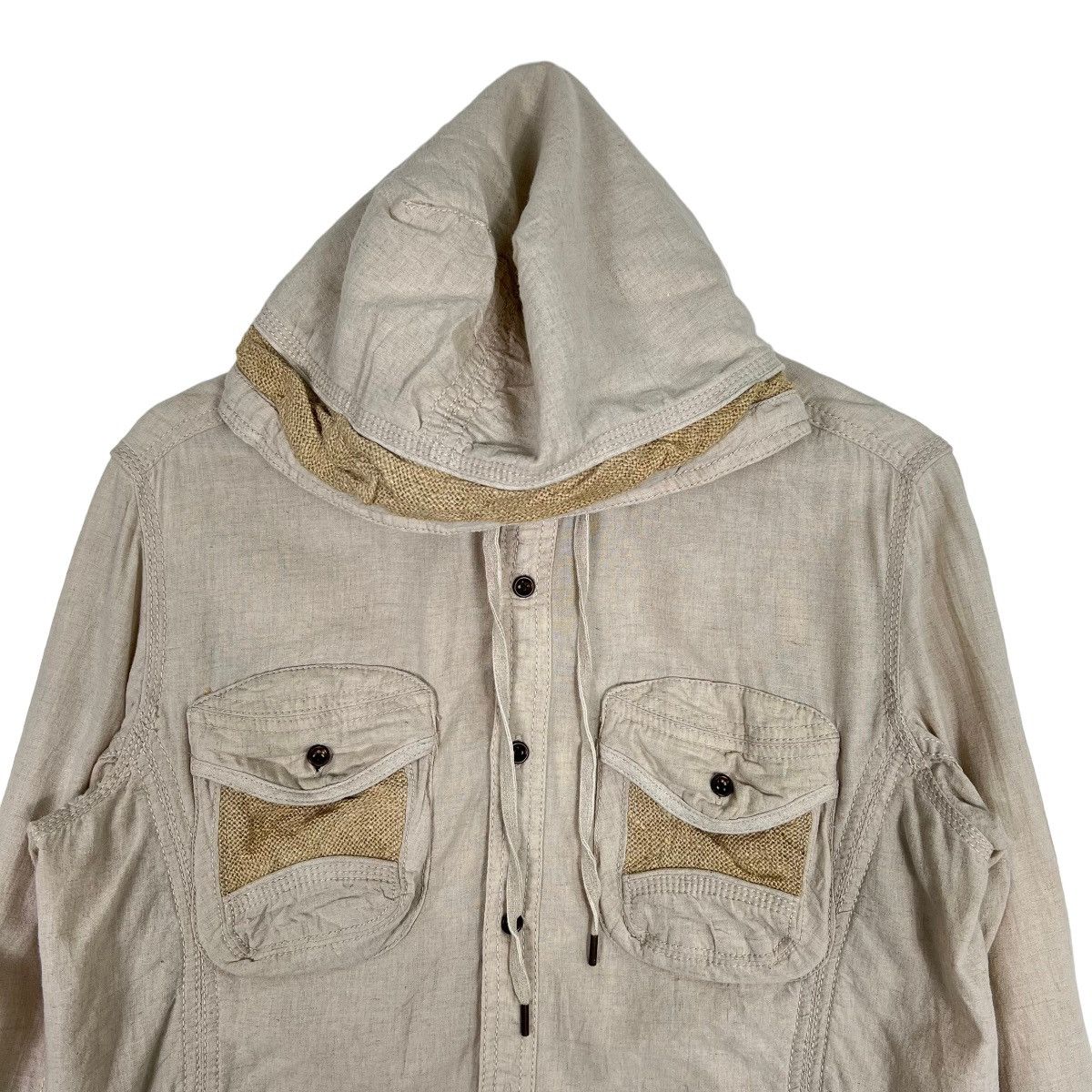 Japanese Brand 💥 GOA HOODIES CARGO SHIRT JACKET Size US M / EU 48-50 / 2 - 3 Thumbnail