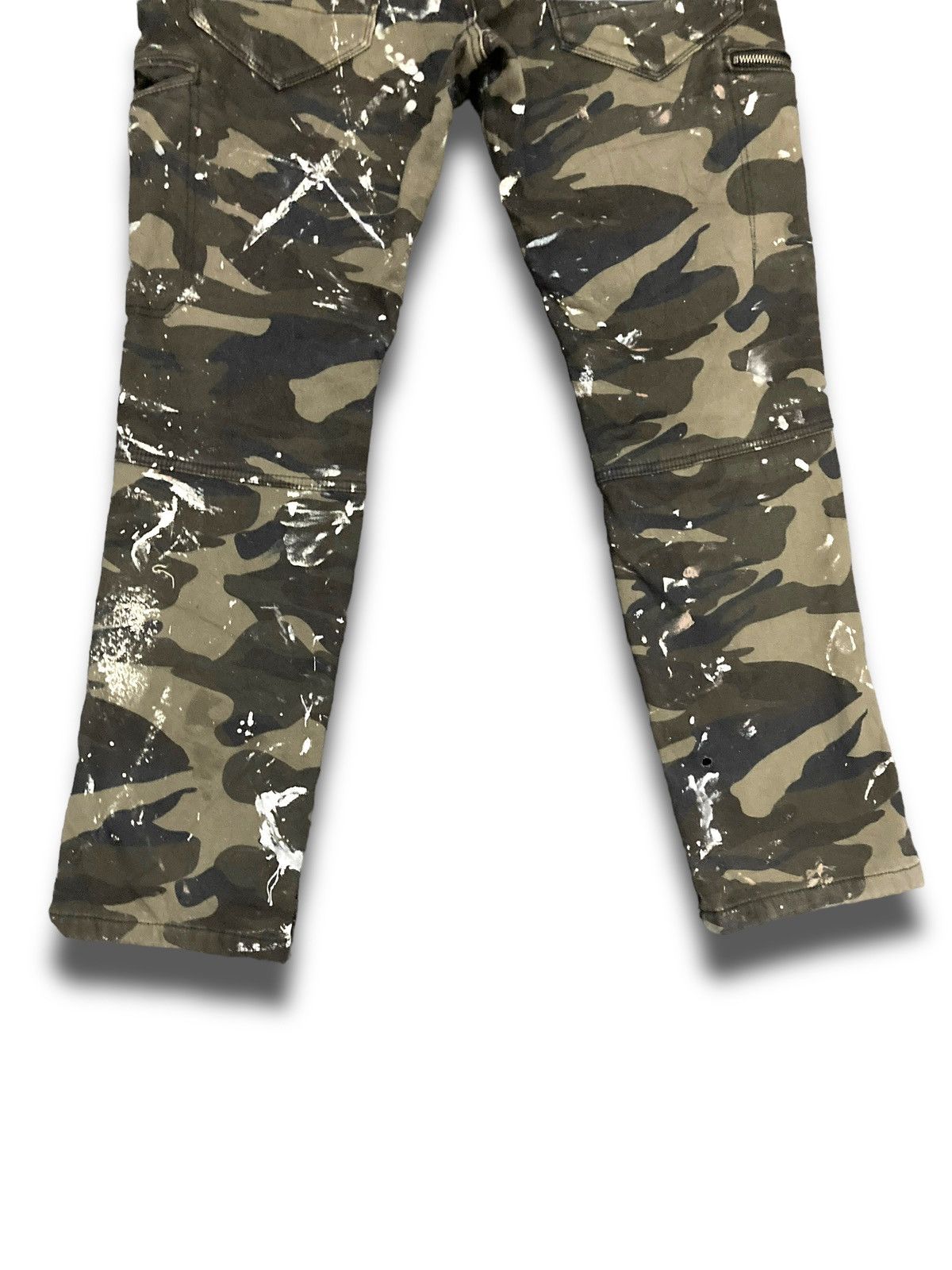 Japanese Brand Vintage Heavy Art Trashed Paint Cargo Size US 30 / EU 46 - 4 Thumbnail