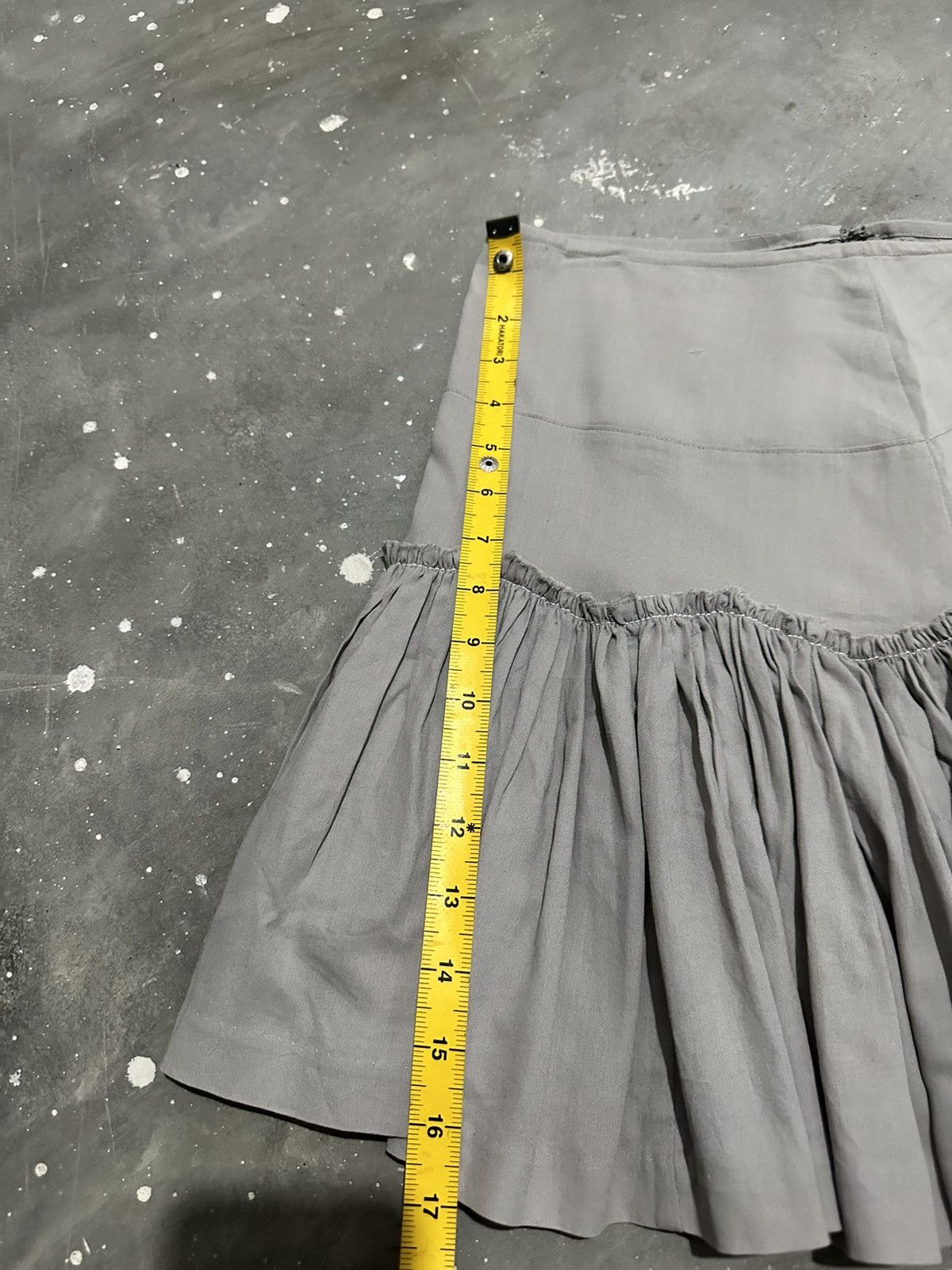 Issey Miyake × Zucca Zucca by Issey Miyake Asymmetric Mini Skirt Size 29" - 13 Thumbnail