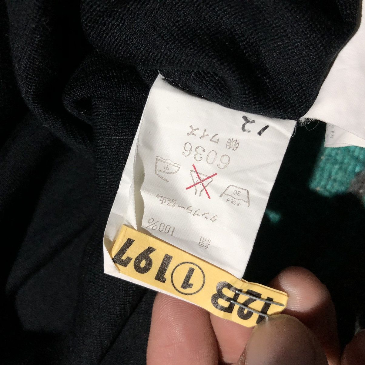 Y's × Yohji Yamamoto Y's Black Longsleeve Shirt Size M / US 6-8 / IT 42-44 - 7 Thumbnail