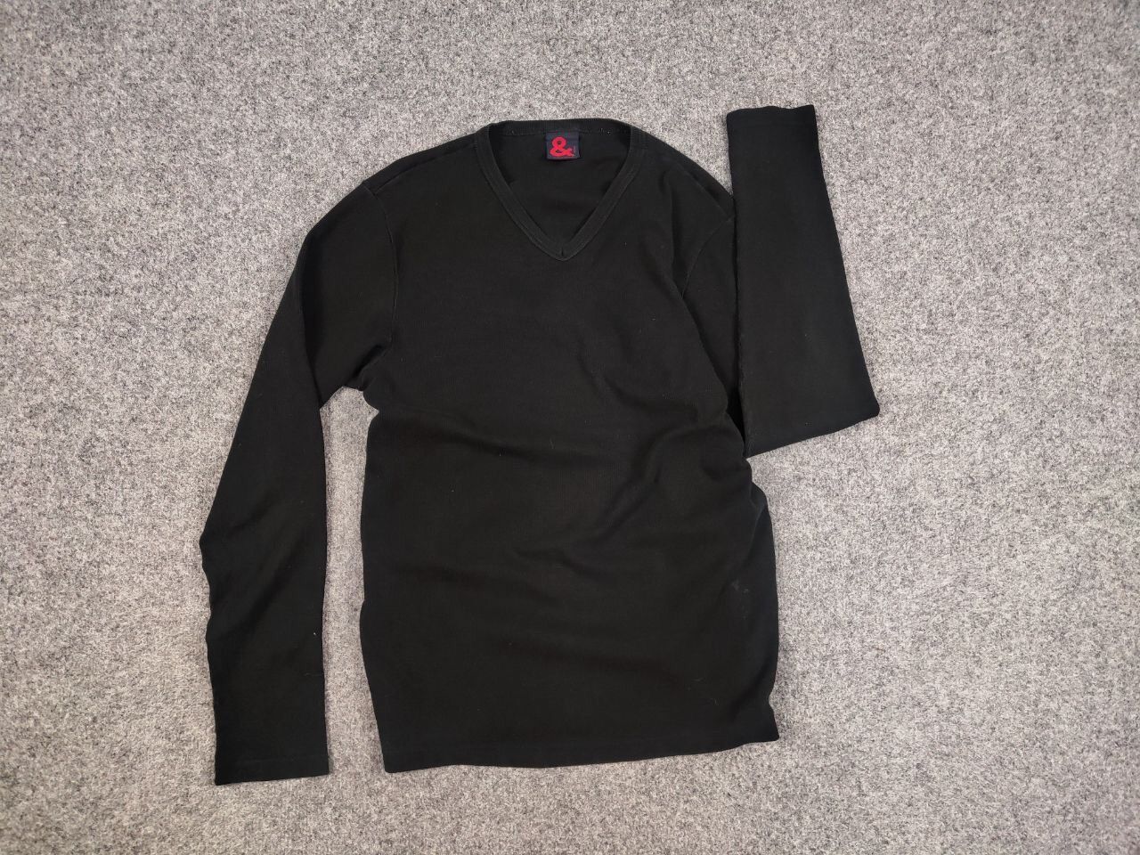 Dolce & Gabbana Vintage 90's Dolce & Gabbana long sleeve black Men's ribbed Size US L / EU 52-54 / 3 - 13 Thumbnail