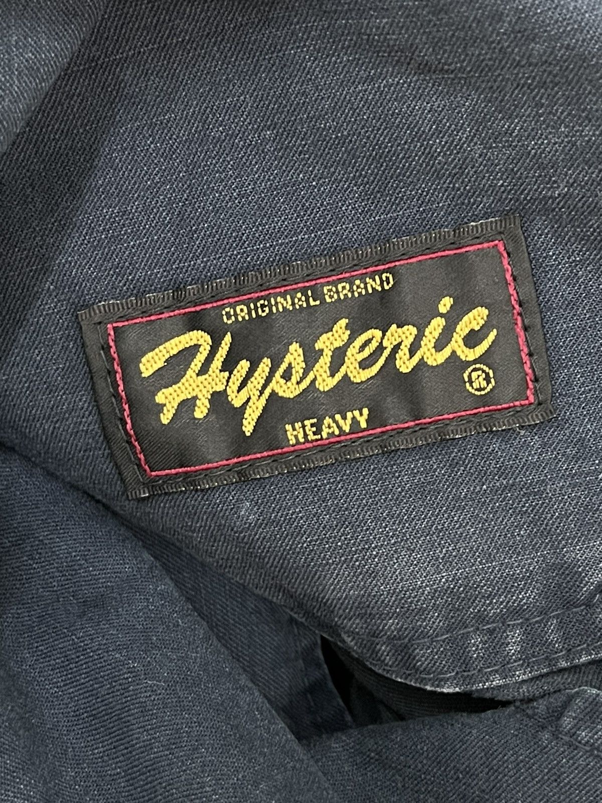 Hysteric Glamour 🎶Hysteric Fatique Pant Boro Low Rise 5🟦9 Size US 29 - 19 Thumbnail