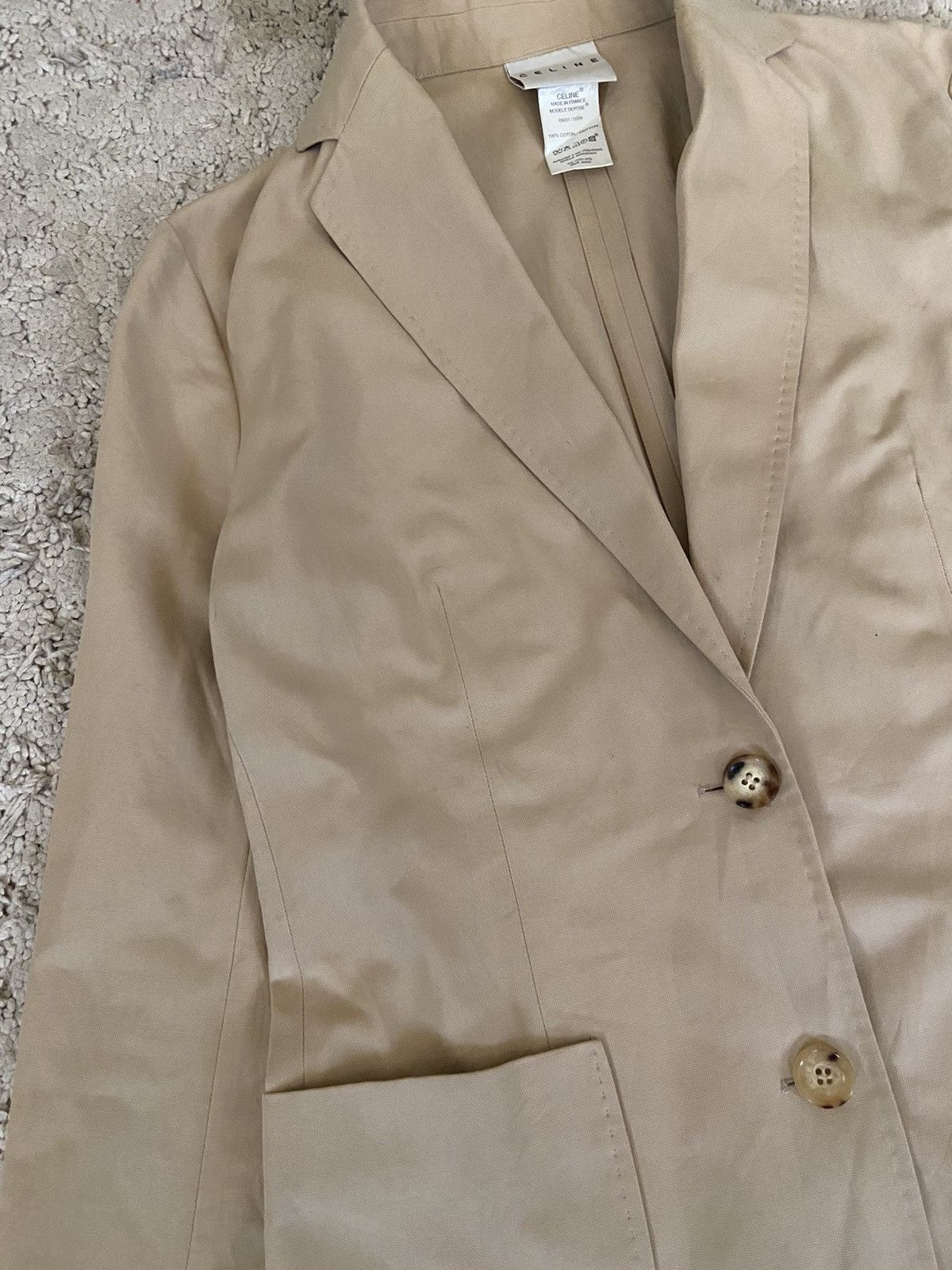 Celine Celine Formal Suit Coat Jacket Size M / US 6-8 / IT 42-44 - 4 Thumbnail