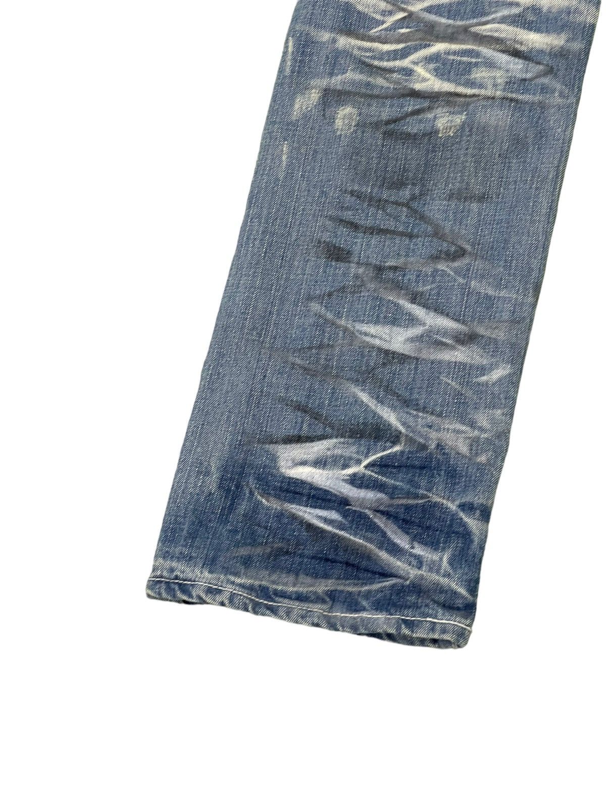 Japanese Brand Distress Jeans Urban Craft Honeycomb Painted Straight 5🟦8 Size US 32 / EU 48 - 16 Thumbnail